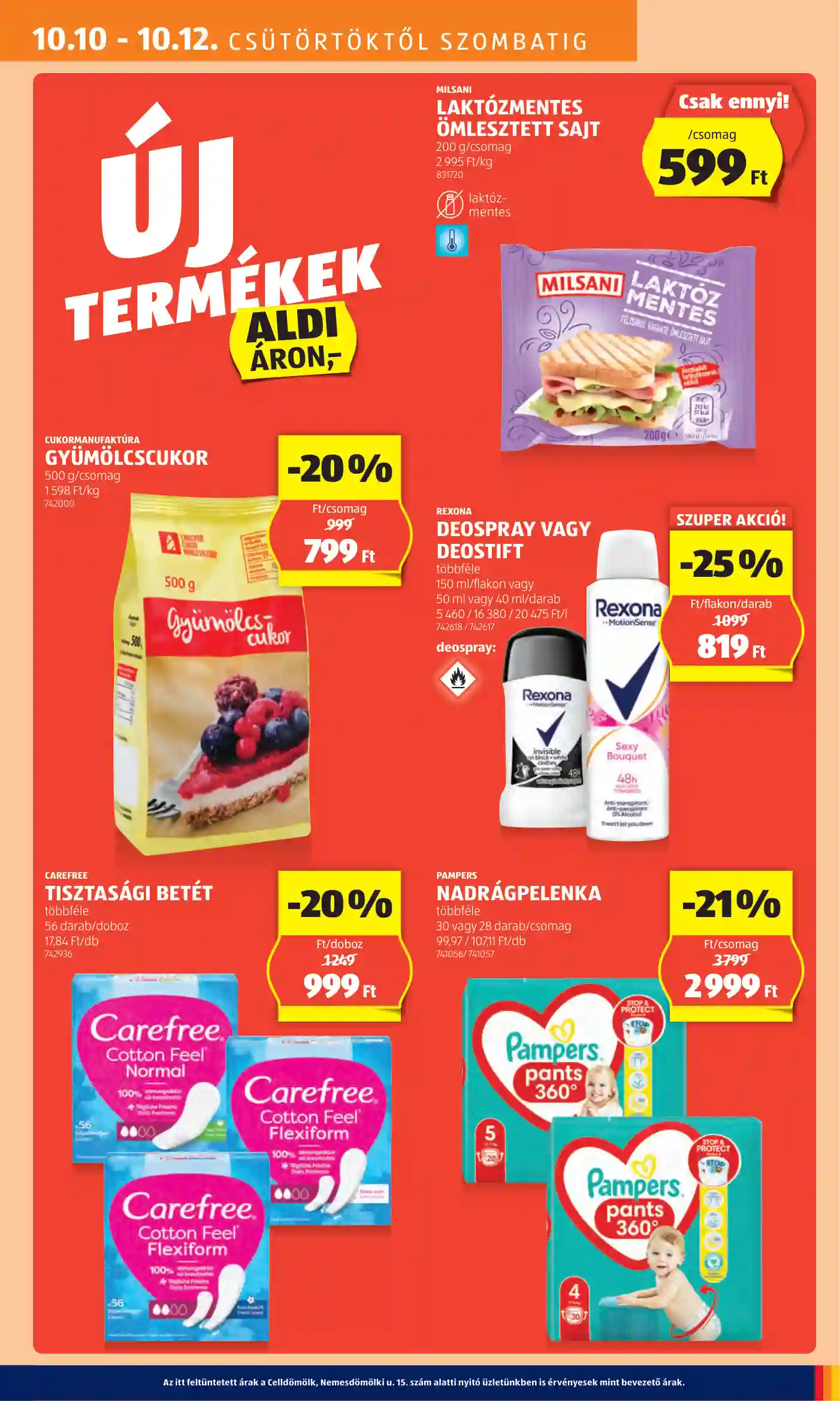 Aldi akciós újság 41. hét (5 oldal)