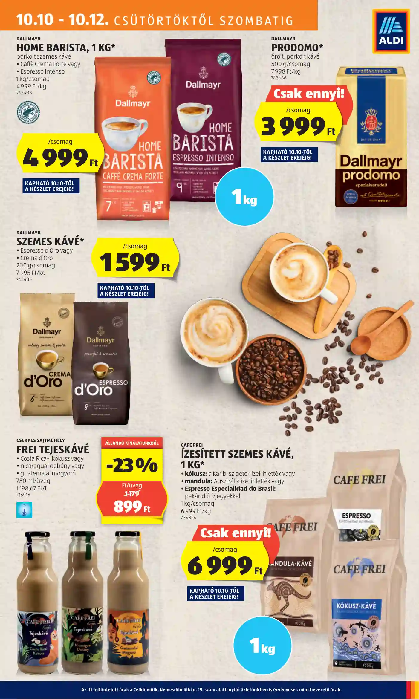 Aldi akciós újság 41. hét (9 oldal)