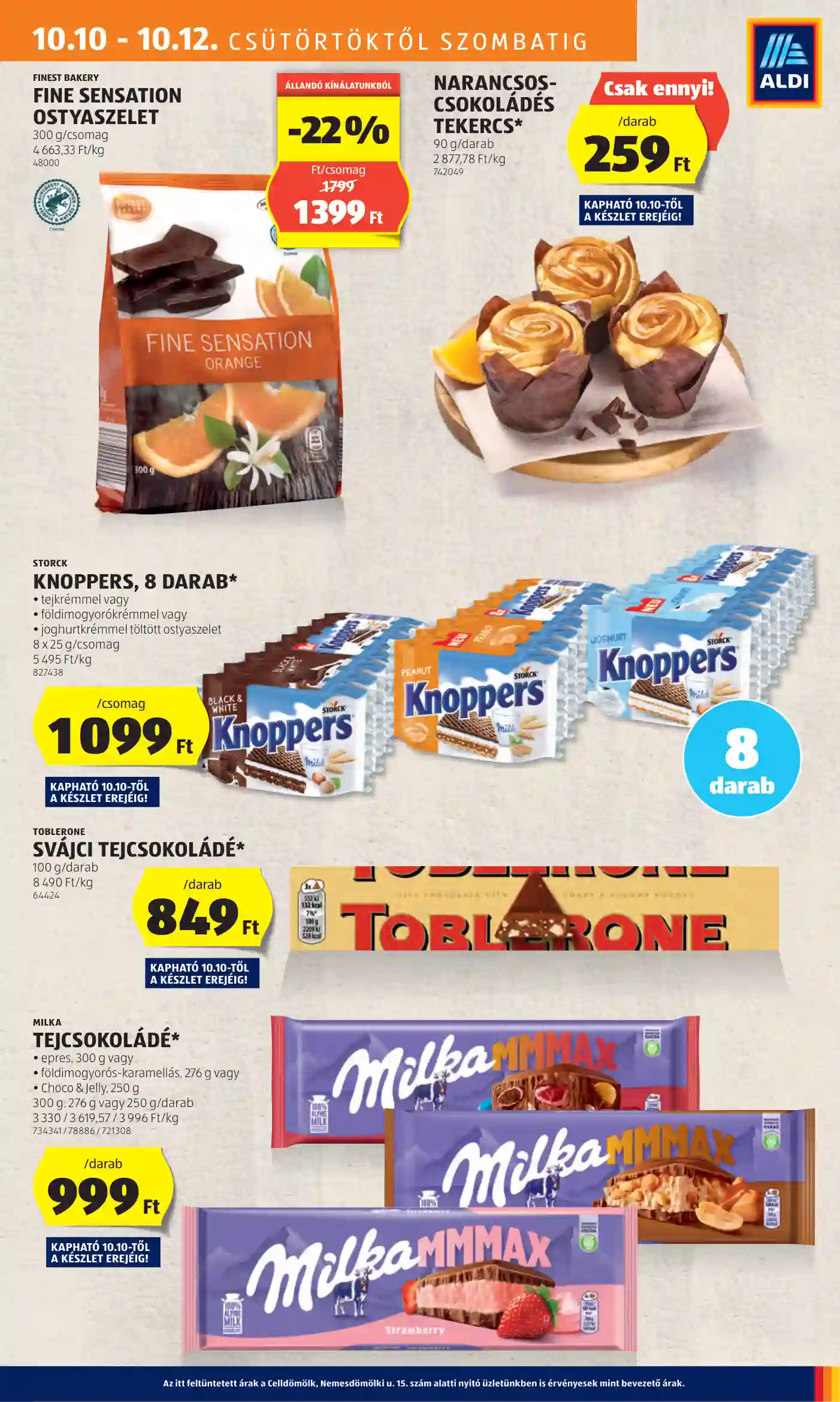 Aldi akciós újság 41. hét (14 oldal)