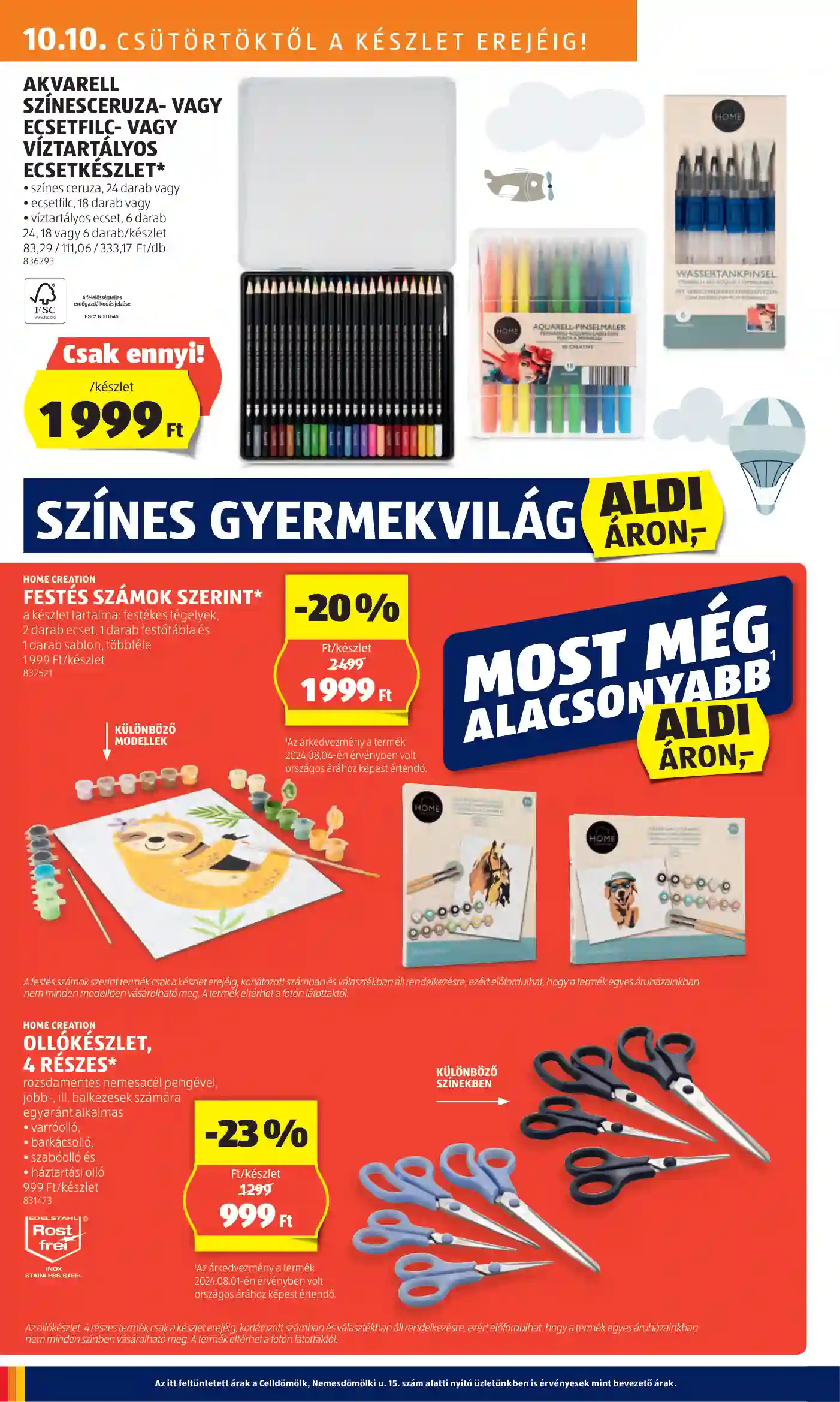 Aldi akciós újság 41. hét (17 oldal)