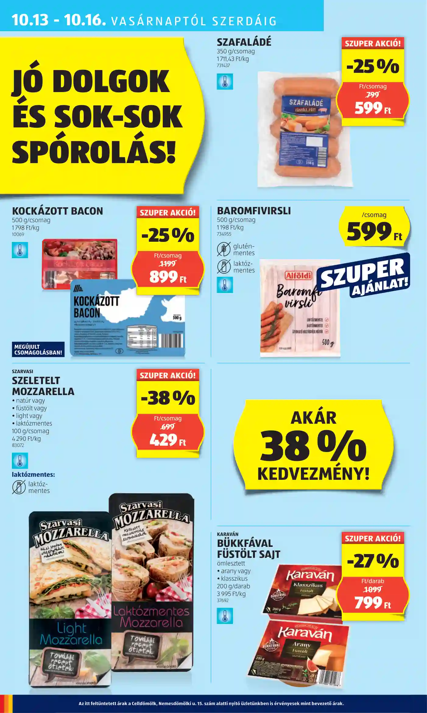 Aldi akciós újság 41. hét (23 oldal)