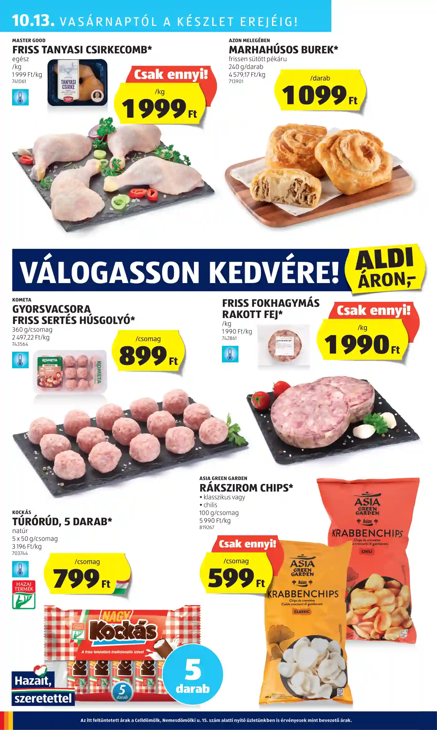Aldi akciós újság 41. hét (30 oldal)