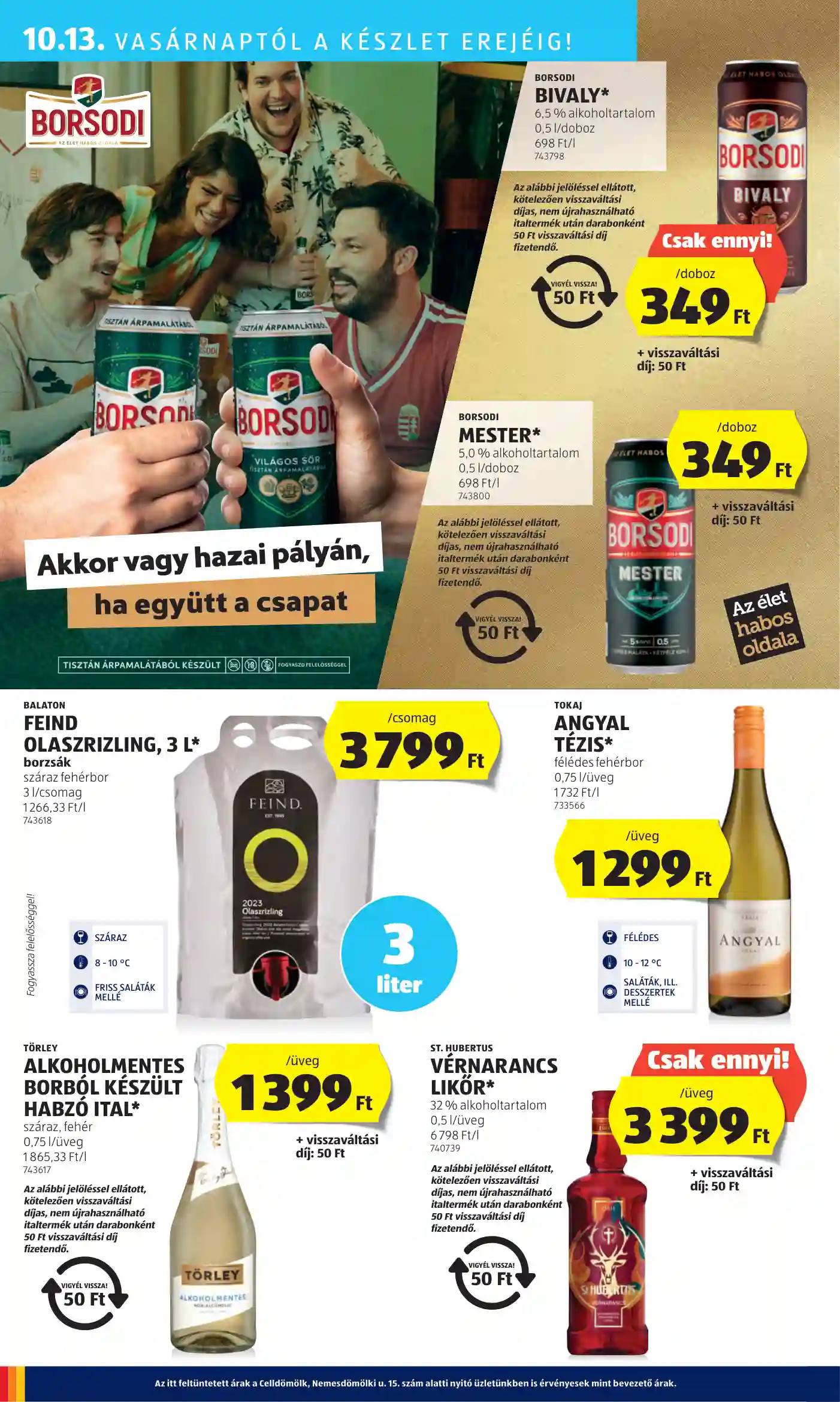 Aldi akciós újság 41. hét (32 oldal)