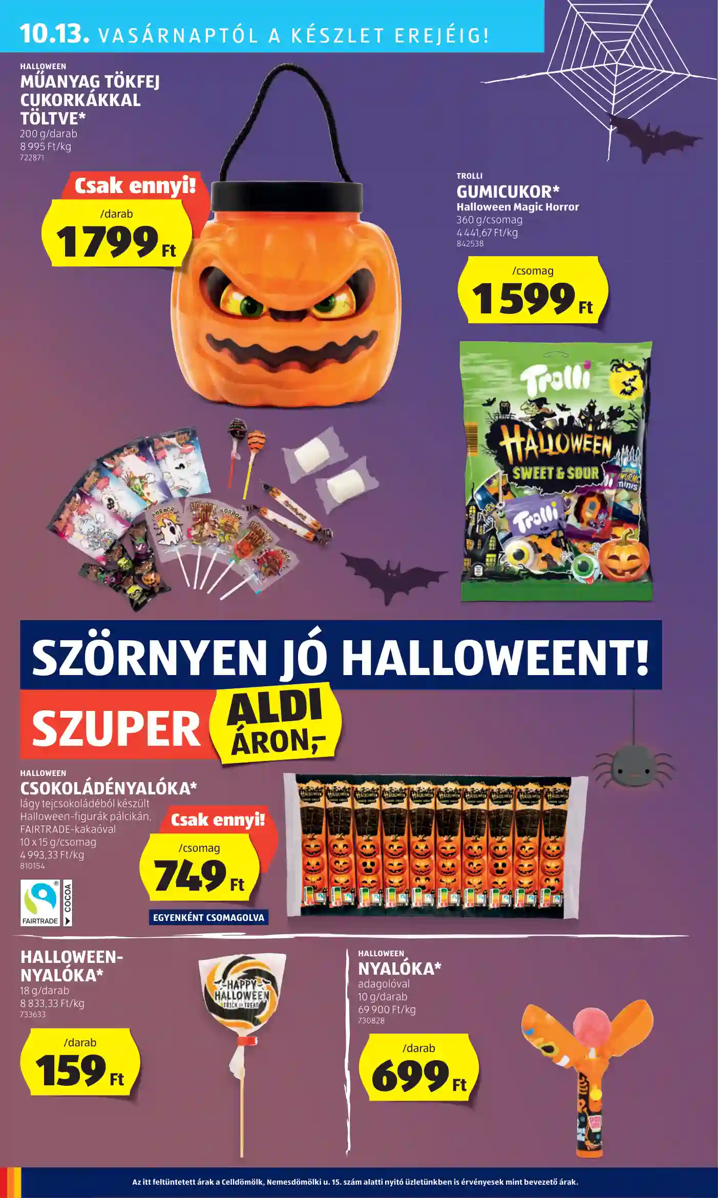Aldi akciós újság 41. hét (34 oldal)