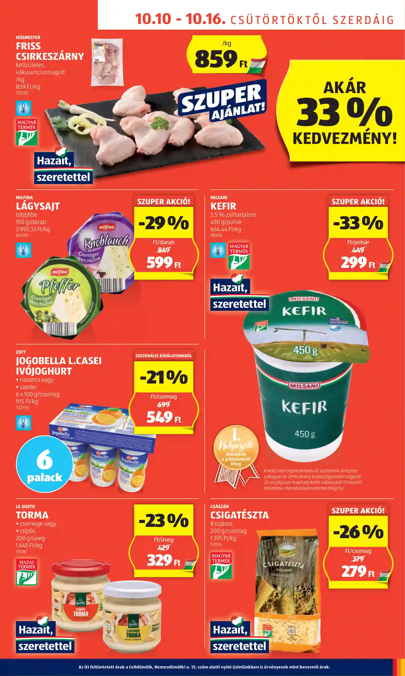 Aldi akciós újság 41. hét (35 oldal)