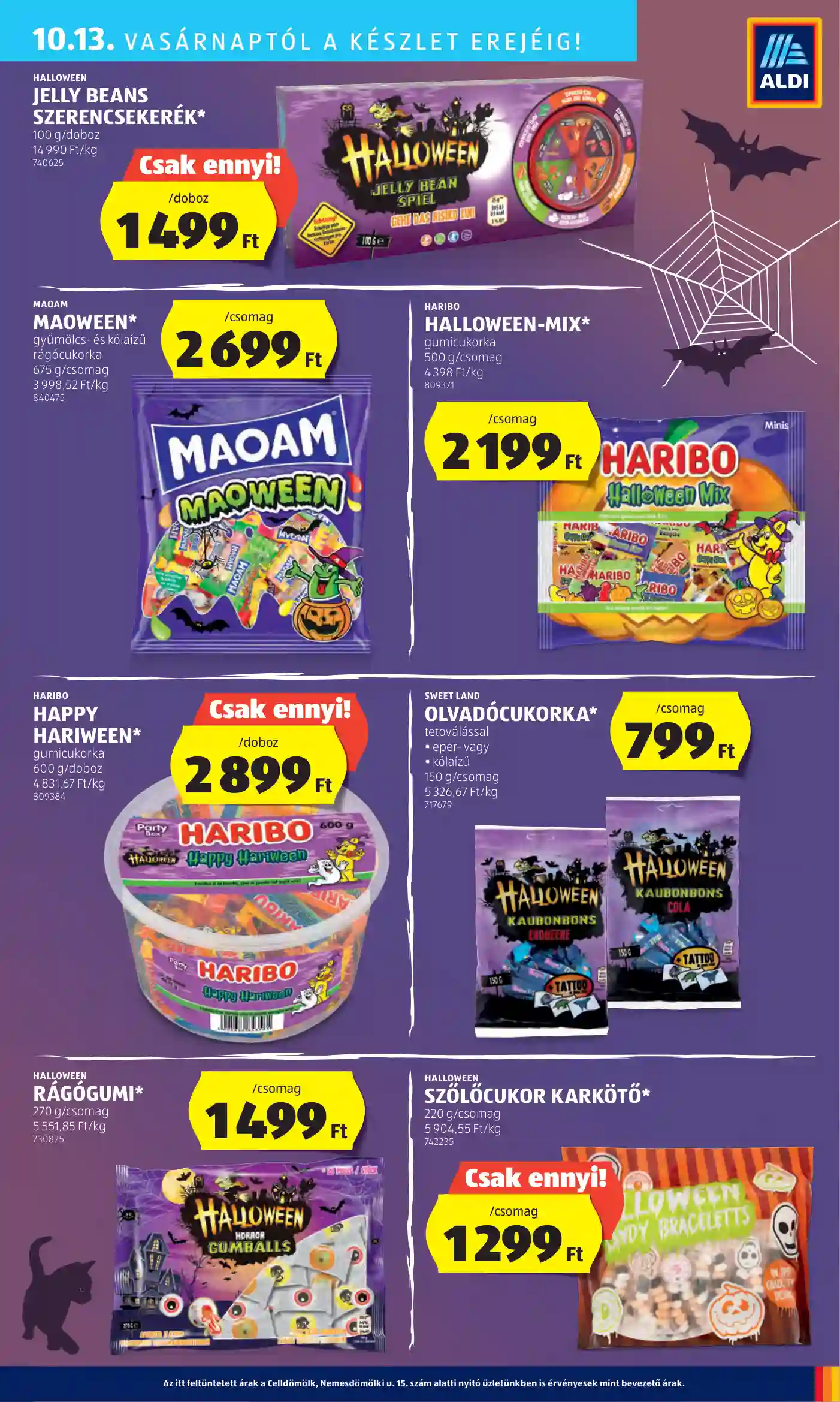 Aldi akciós újság 41. hét (36 oldal)