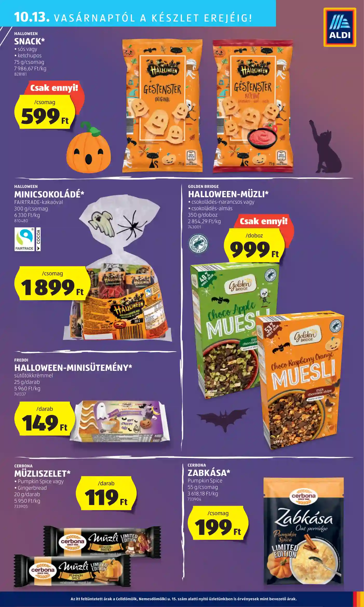 Aldi akciós újság 41. hét (38 oldal)