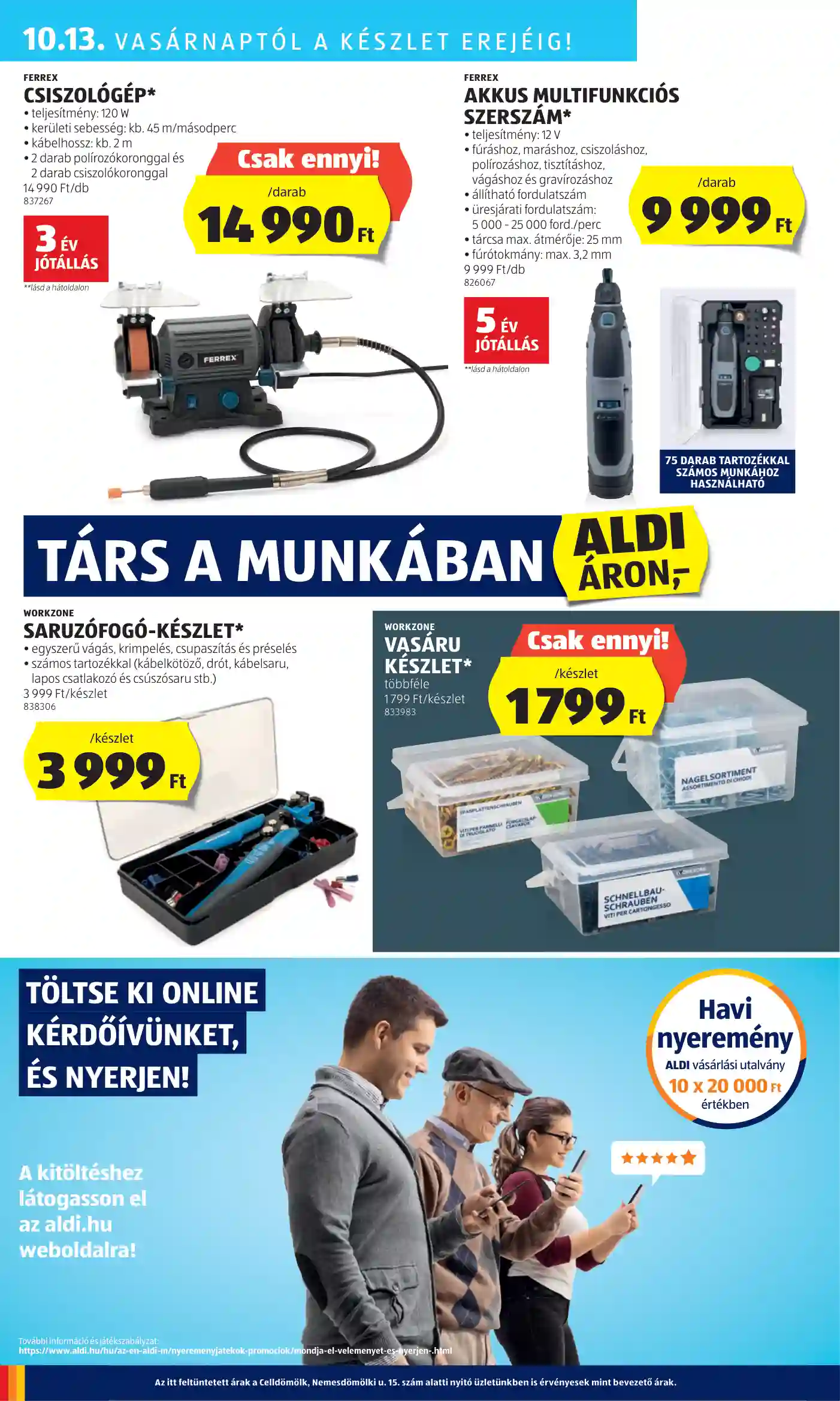 Aldi akciós újság 41. hét (43 oldal)