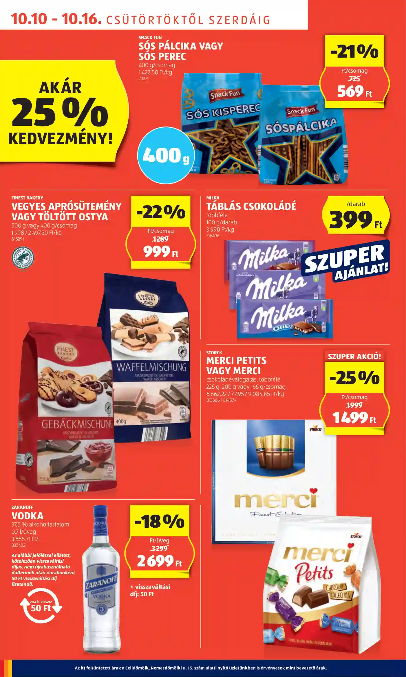 Aldi akciós újság 41. hét (46 oldal)