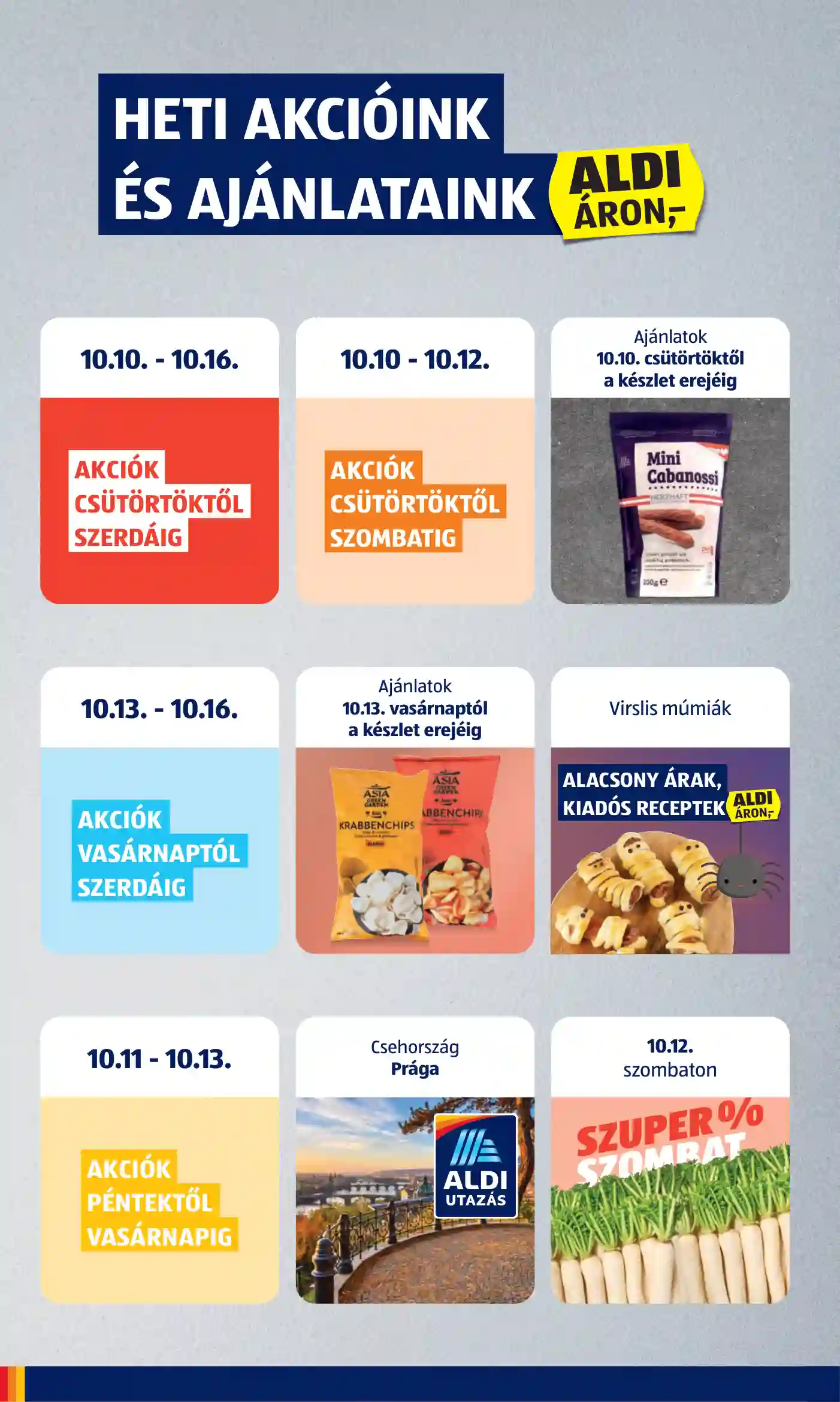 Aldi akciós újság 41. hét (2 oldal)