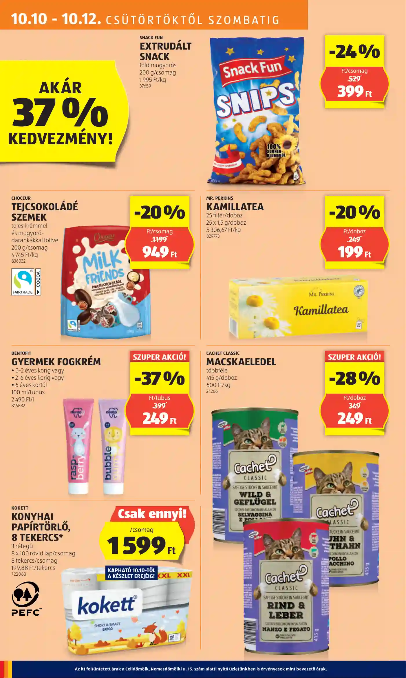 Aldi akciós újság 41. hét (4 oldal)