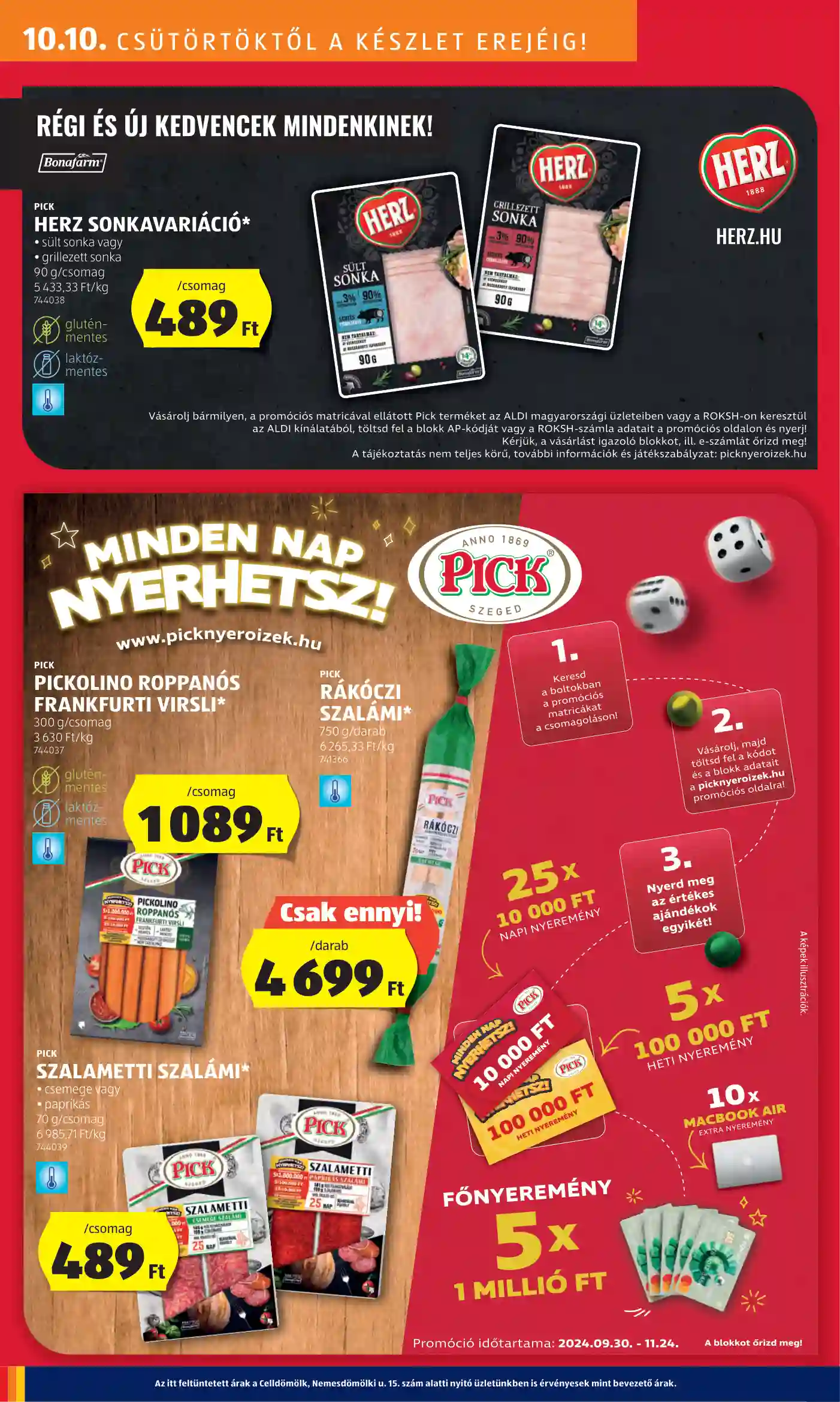Aldi akciós újság 41. hét (6 oldal)