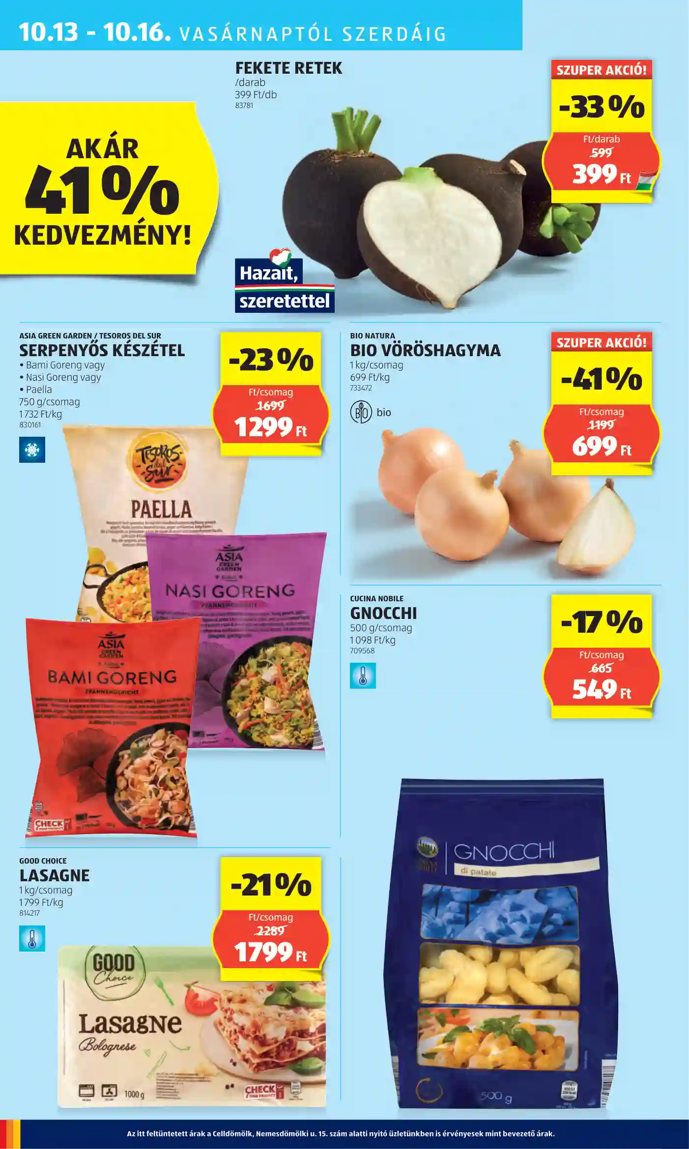 Aldi akciós újság 41. hét (26 oldal)