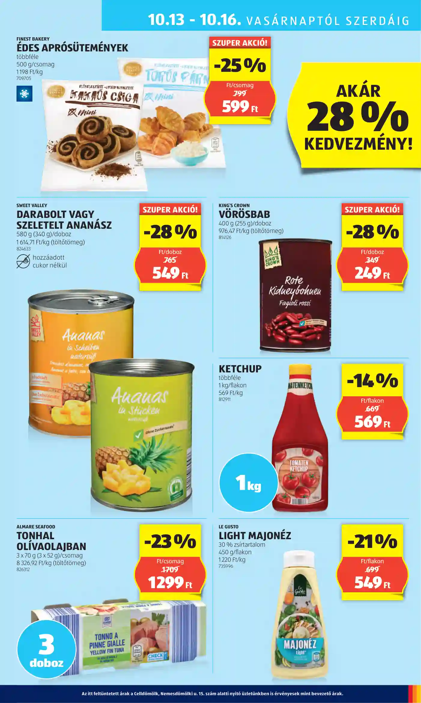 Aldi akciós újság 41. hét (27 oldal)