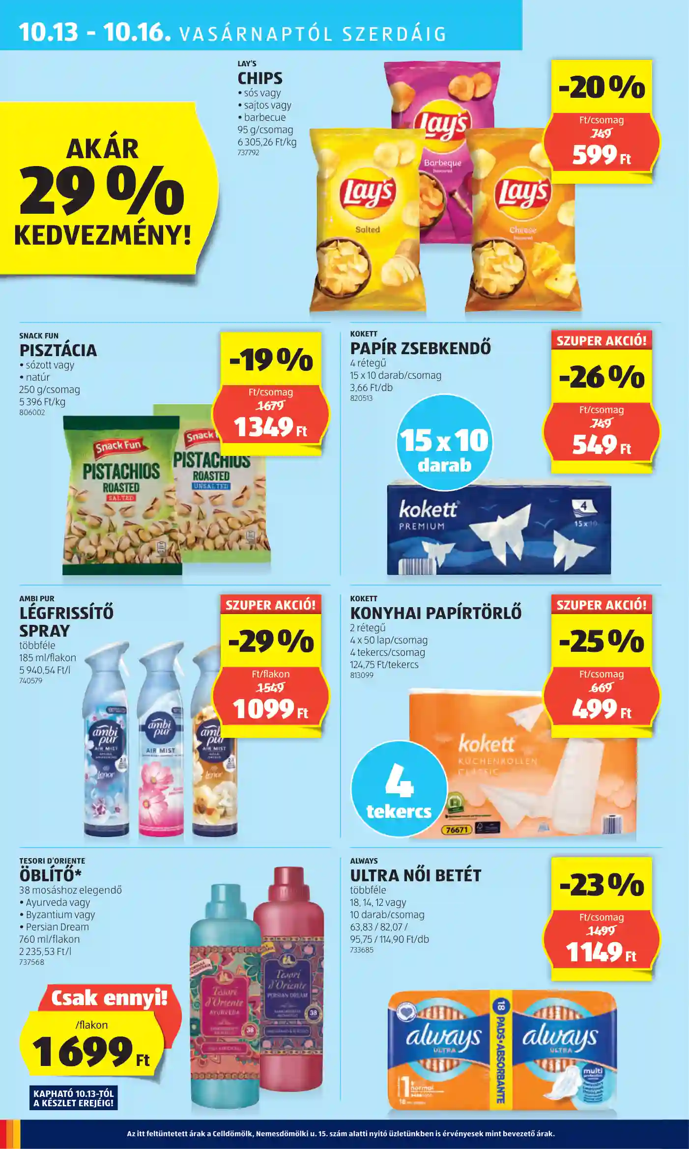 Aldi akciós újság 41. hét (28 oldal)