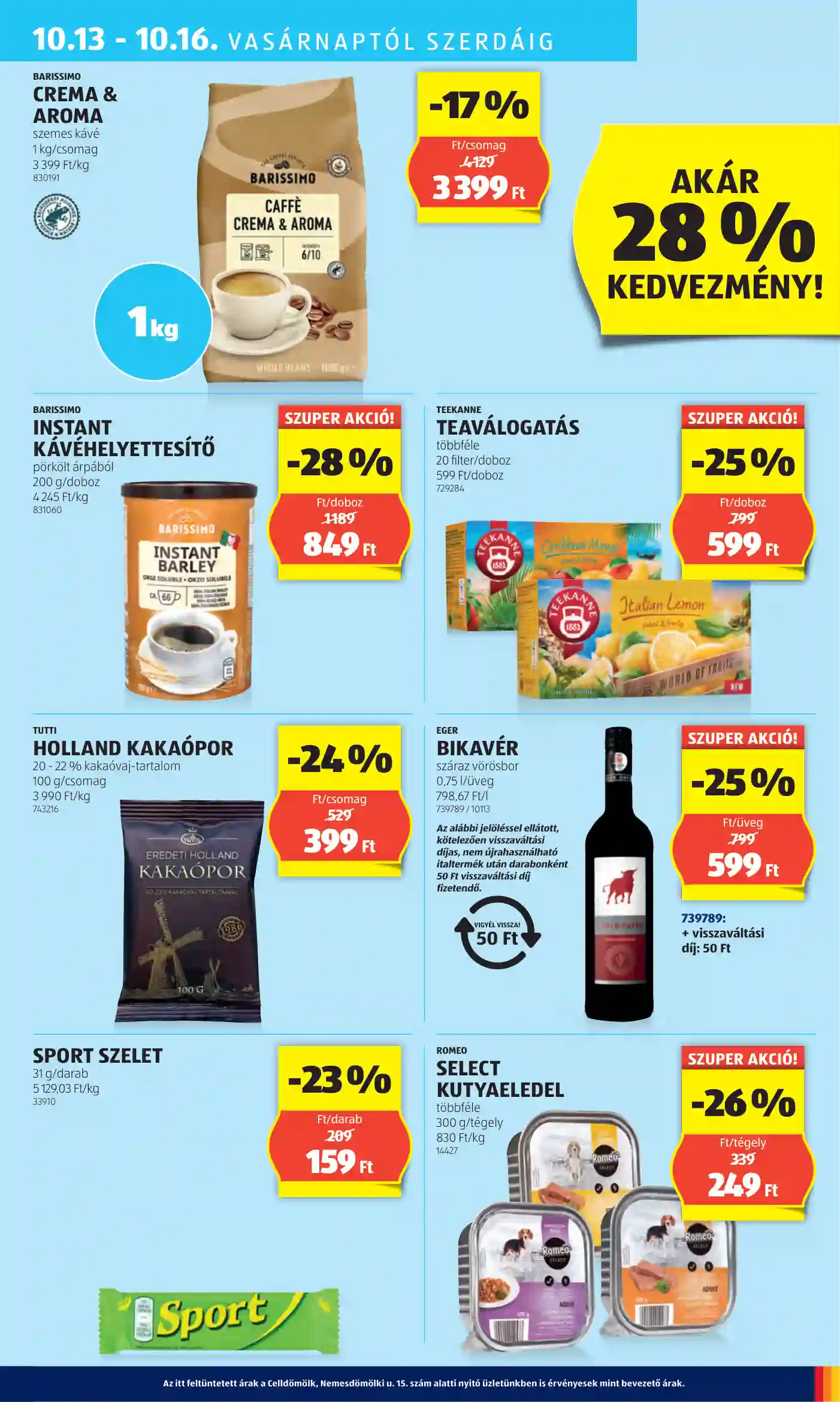 Aldi akciós újság 41. hét (29 oldal)
