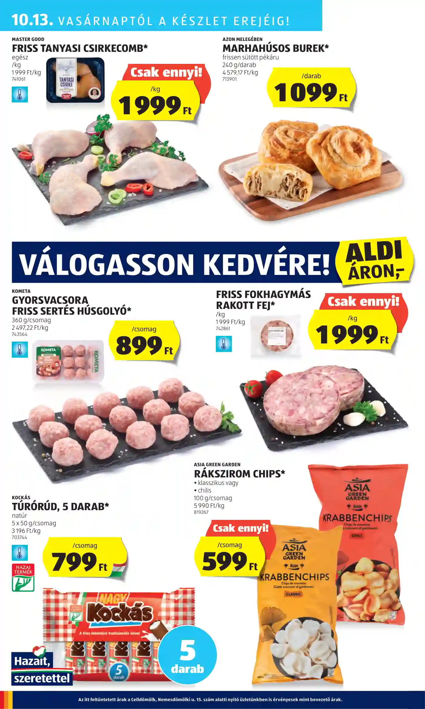 Aldi akciós újság 41. hét (30 oldal)