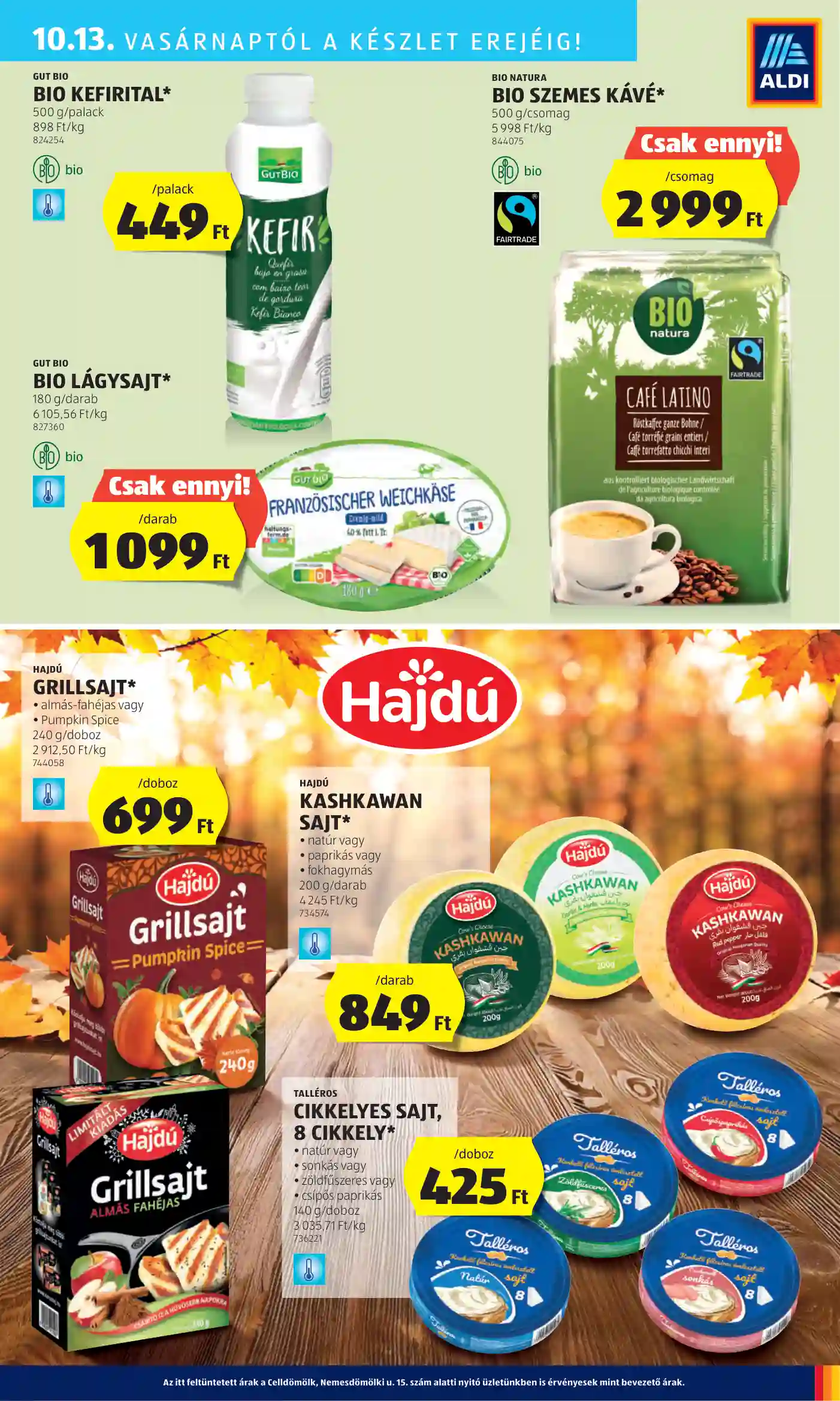 Aldi akciós újság 41. hét (31 oldal)