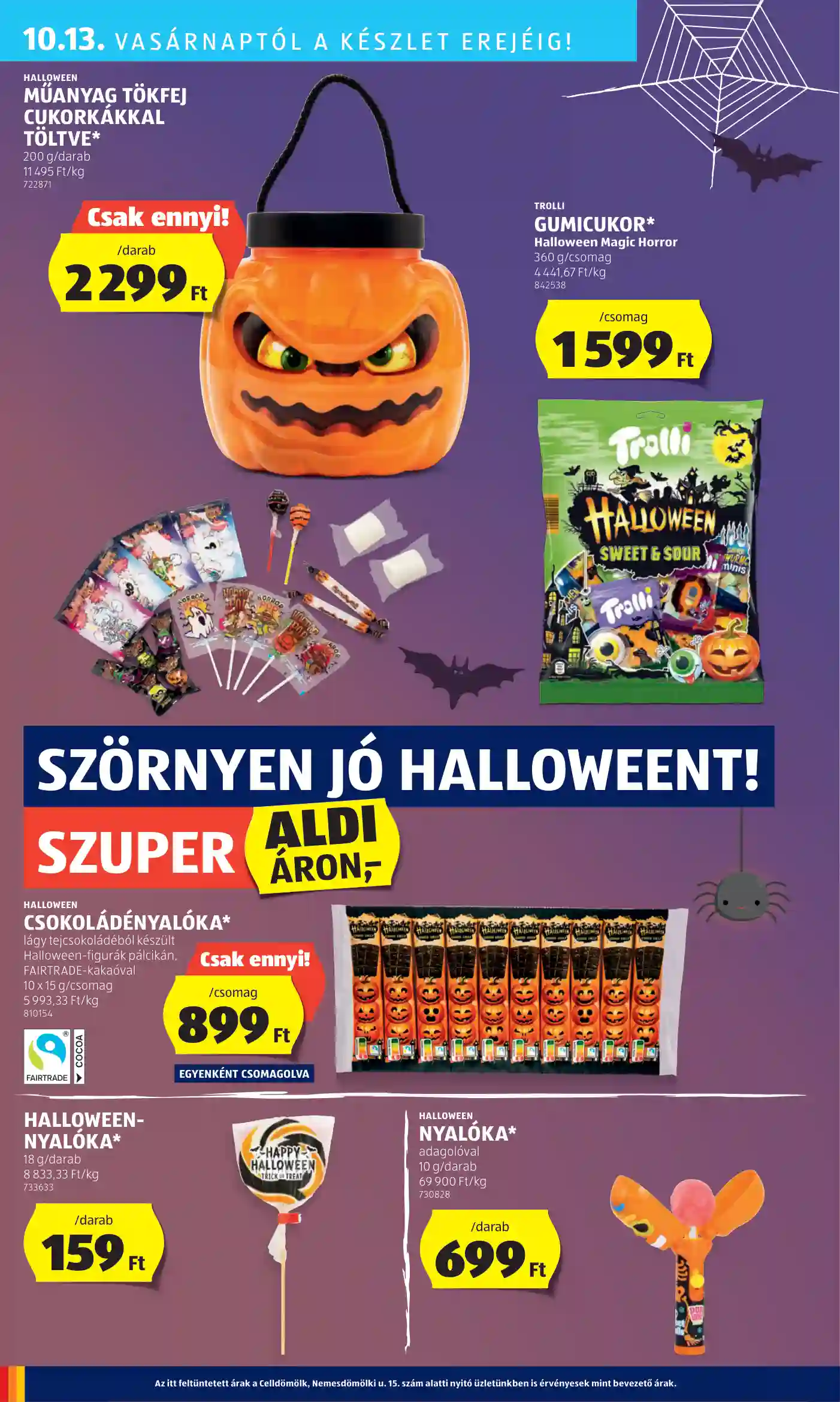 Aldi akciós újság 41. hét (34 oldal)