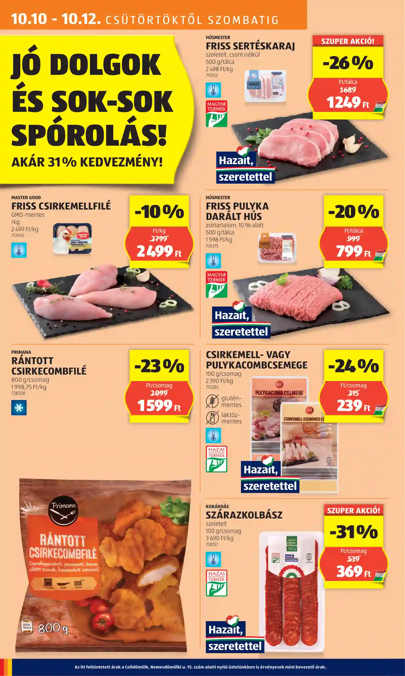 Aldi akciós újság 41. hét (54 oldal)