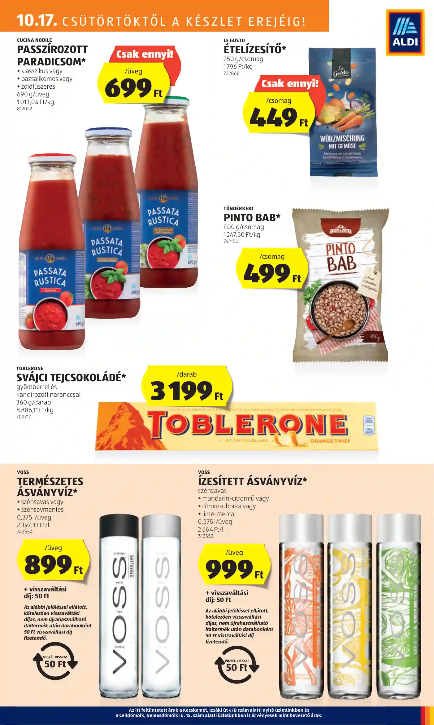 Aldi akciós újság 42. hét (9 oldal)