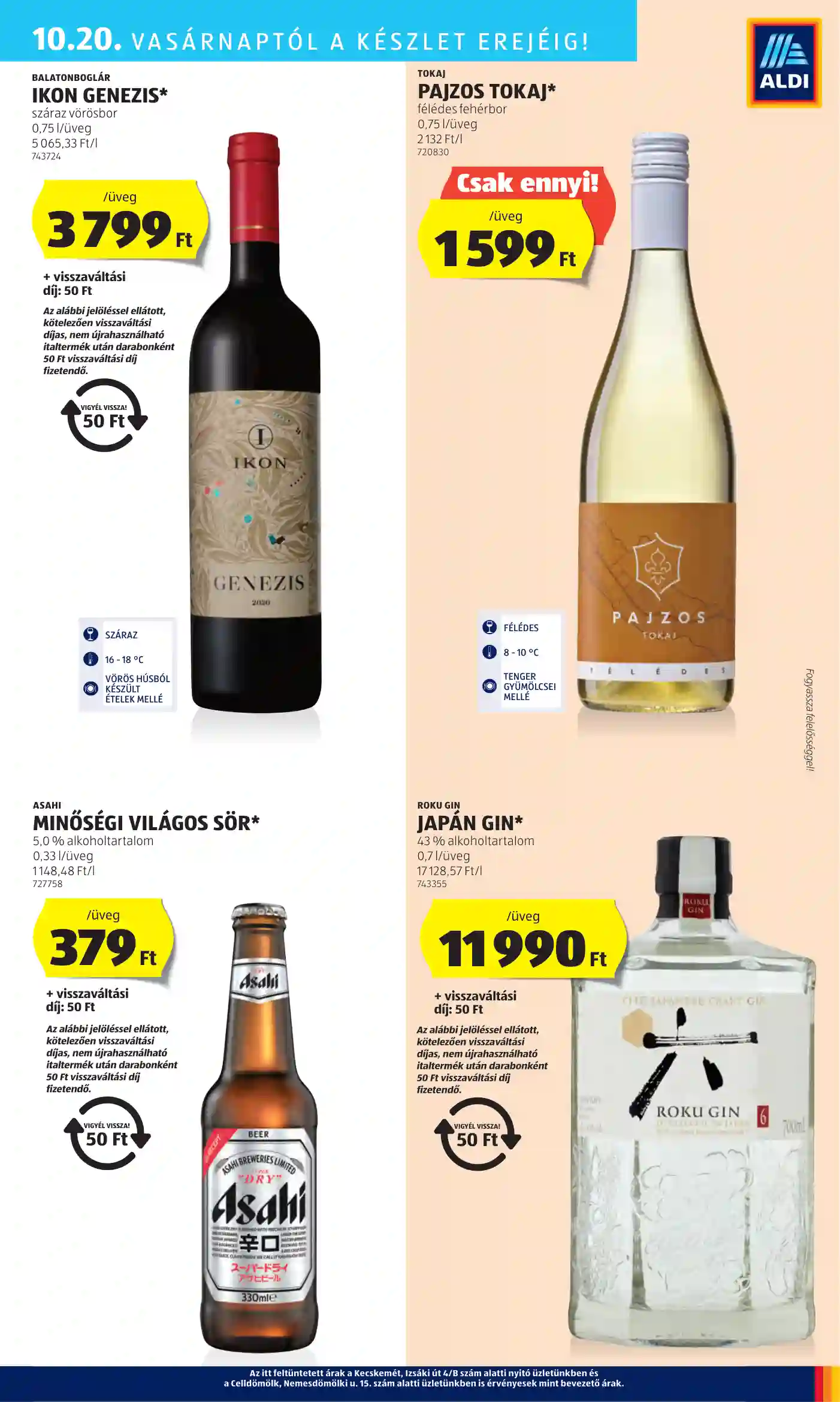 Aldi akciós újság 42. hét (36 oldal)