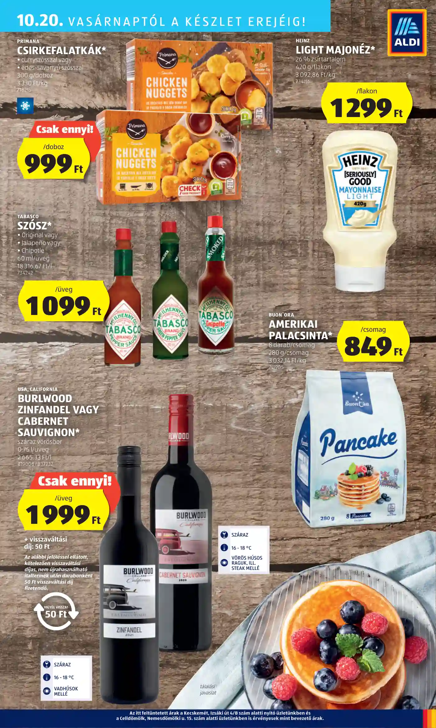 Aldi akciós újság 42. hét (40 oldal)