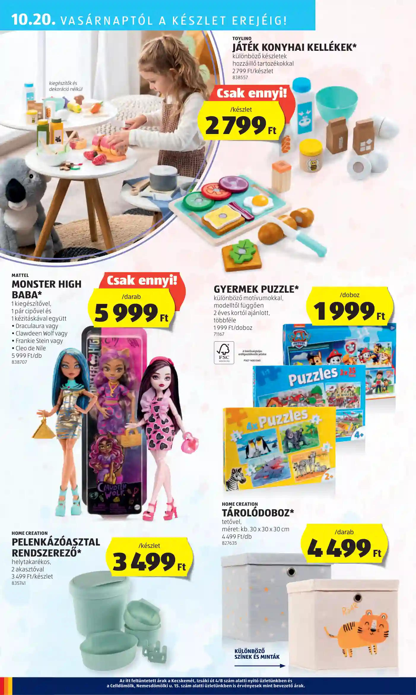 Aldi akciós újság 42. hét (43 oldal)