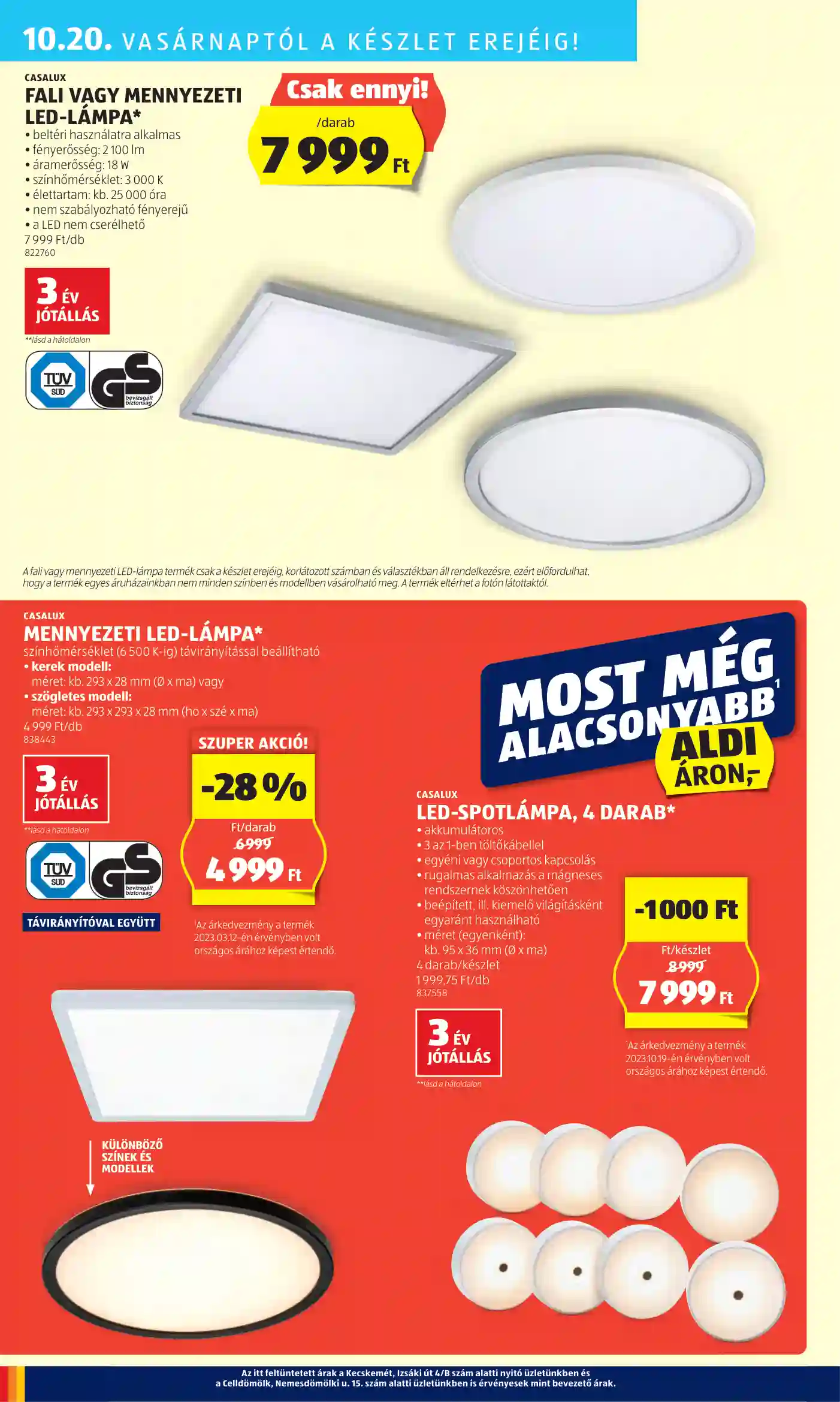 Aldi akciós újság 42. hét (48 oldal)