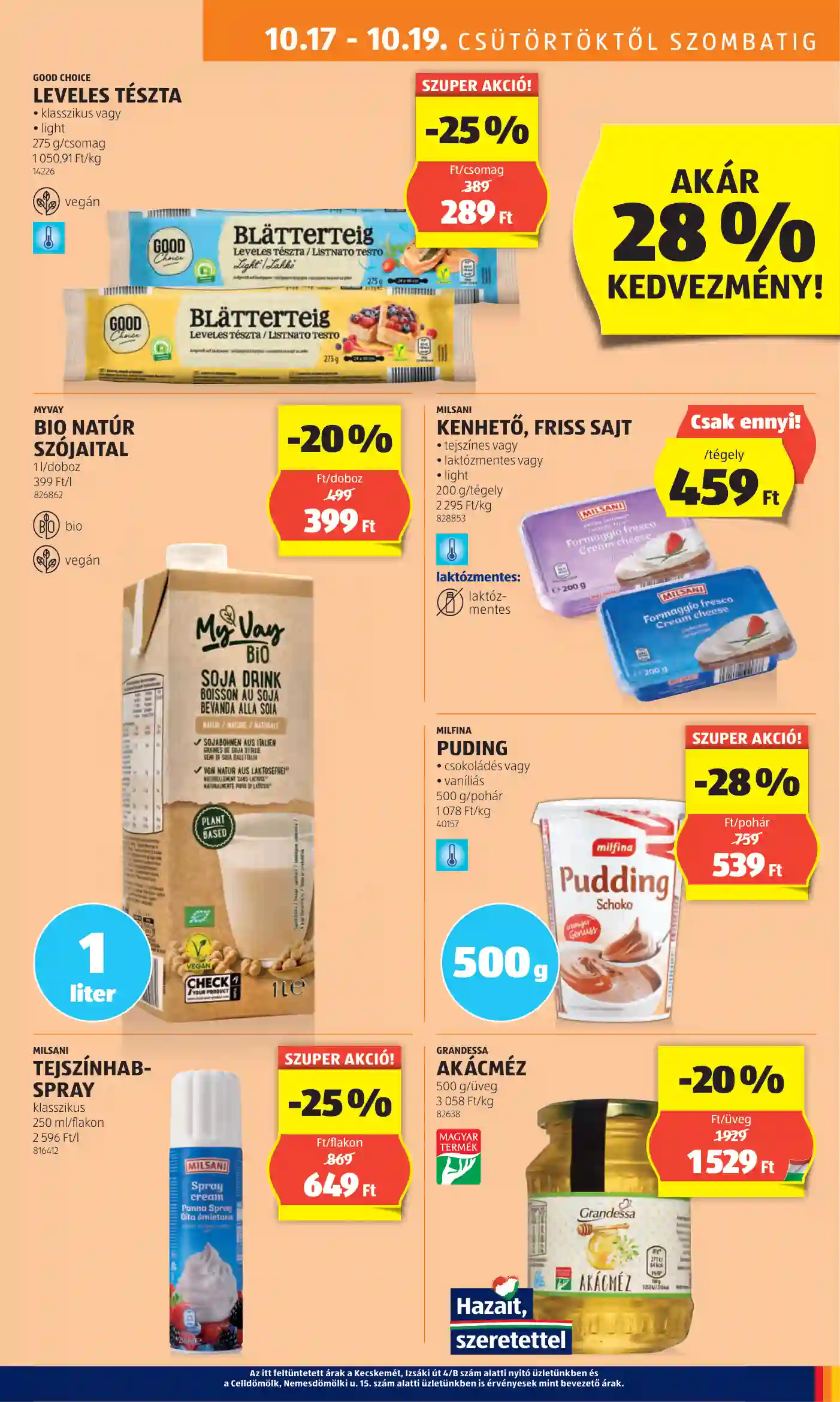 Aldi akciós újság 42. hét (57 oldal)