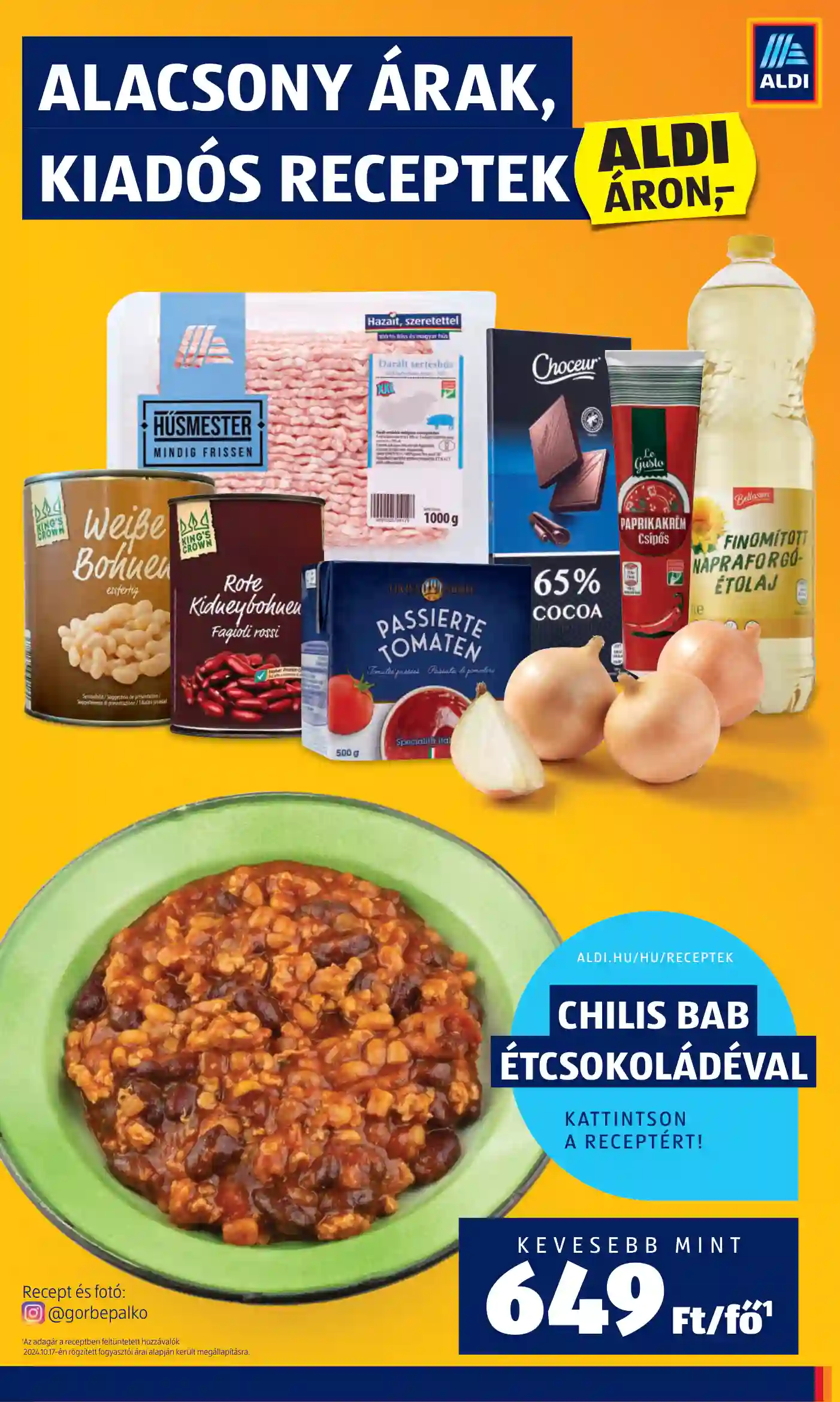 Aldi akciós újság 42. hét (5 oldal)