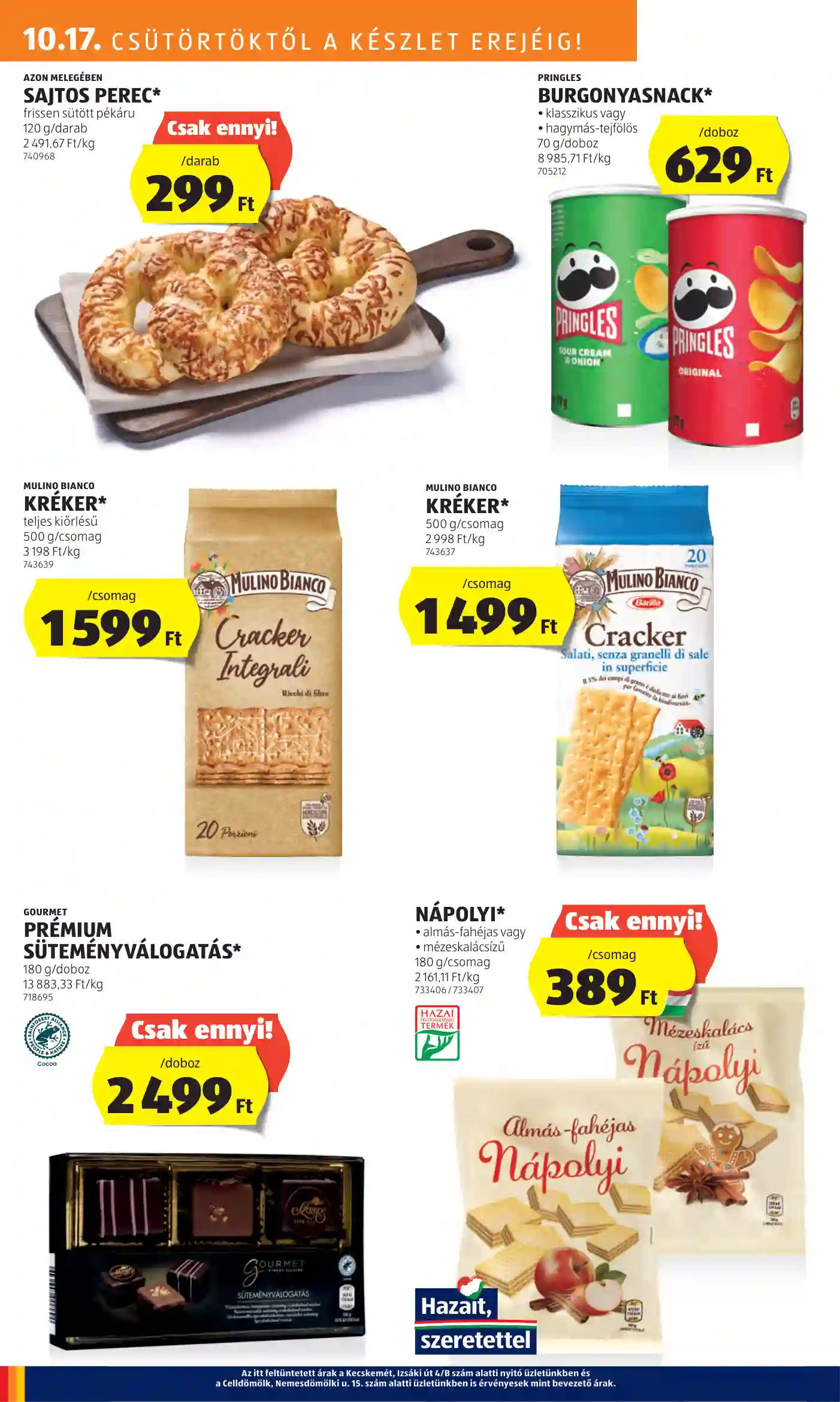 Aldi akciós újság 42. hét (8 oldal)