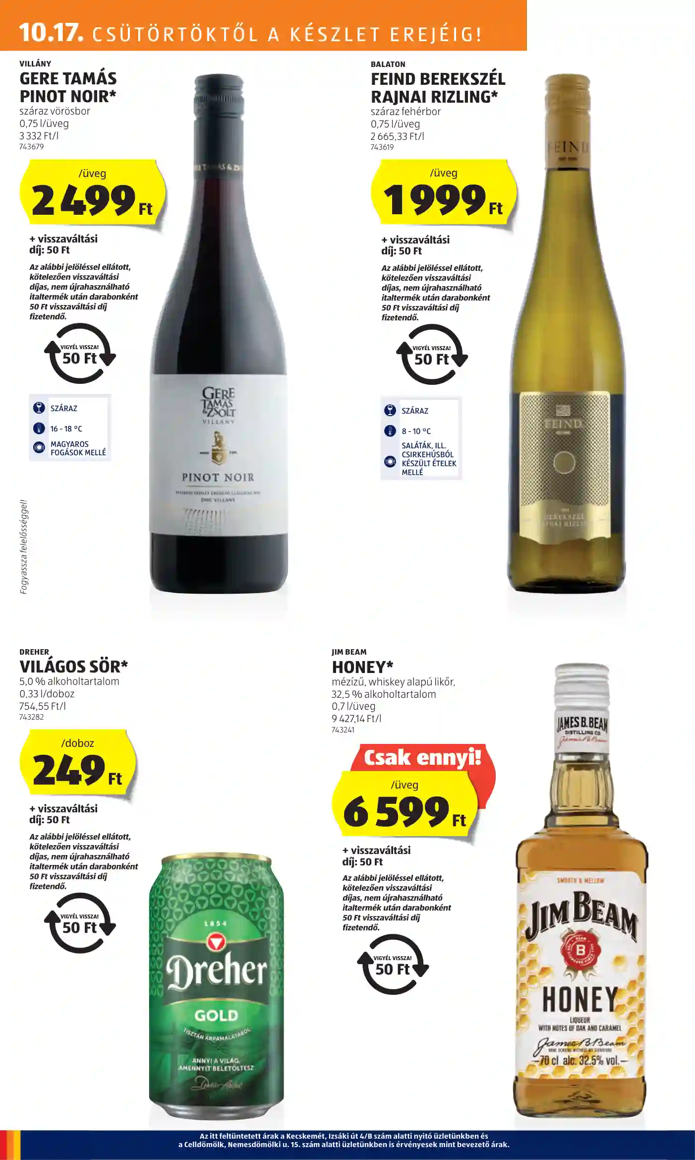 Aldi akciós újság 42. hét (10 oldal)