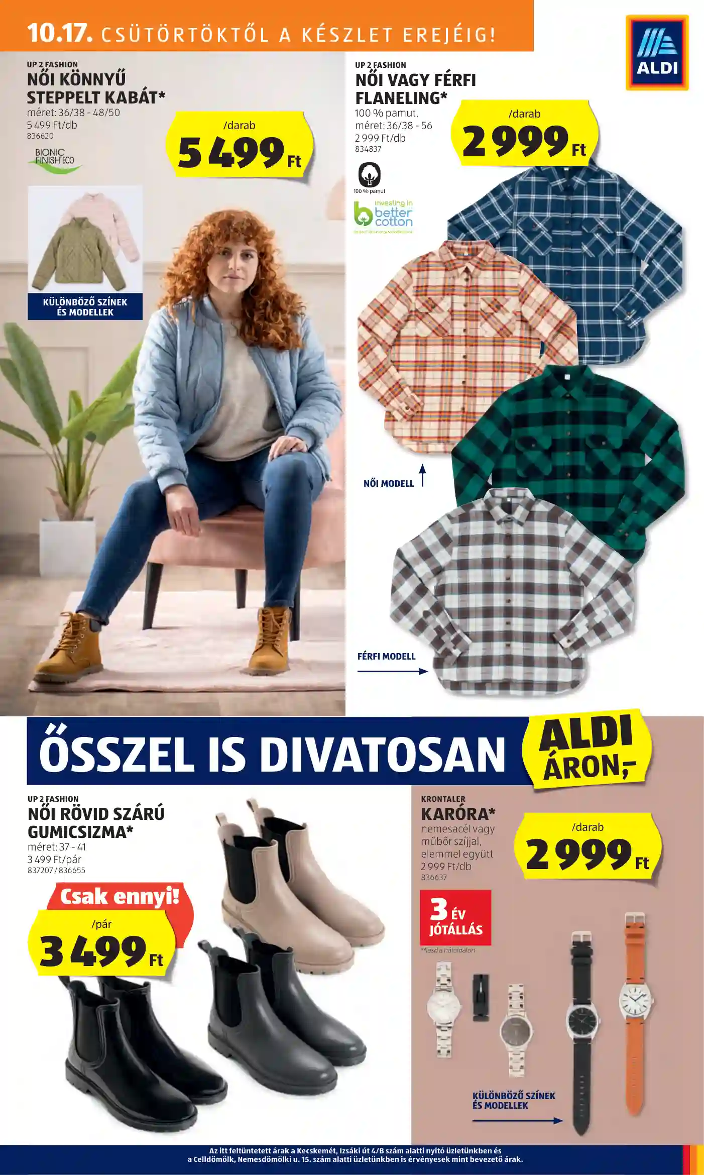 Aldi akciós újság 42. hét (11 oldal)