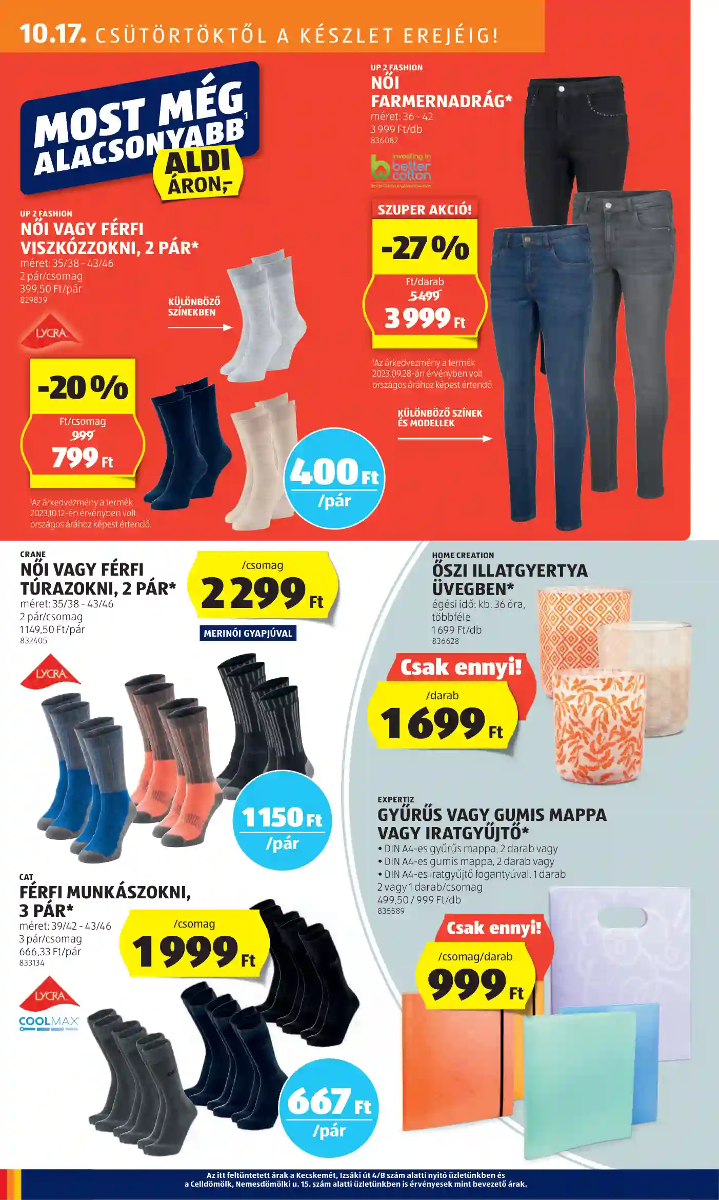 Aldi akciós újság 42. hét (12 oldal)