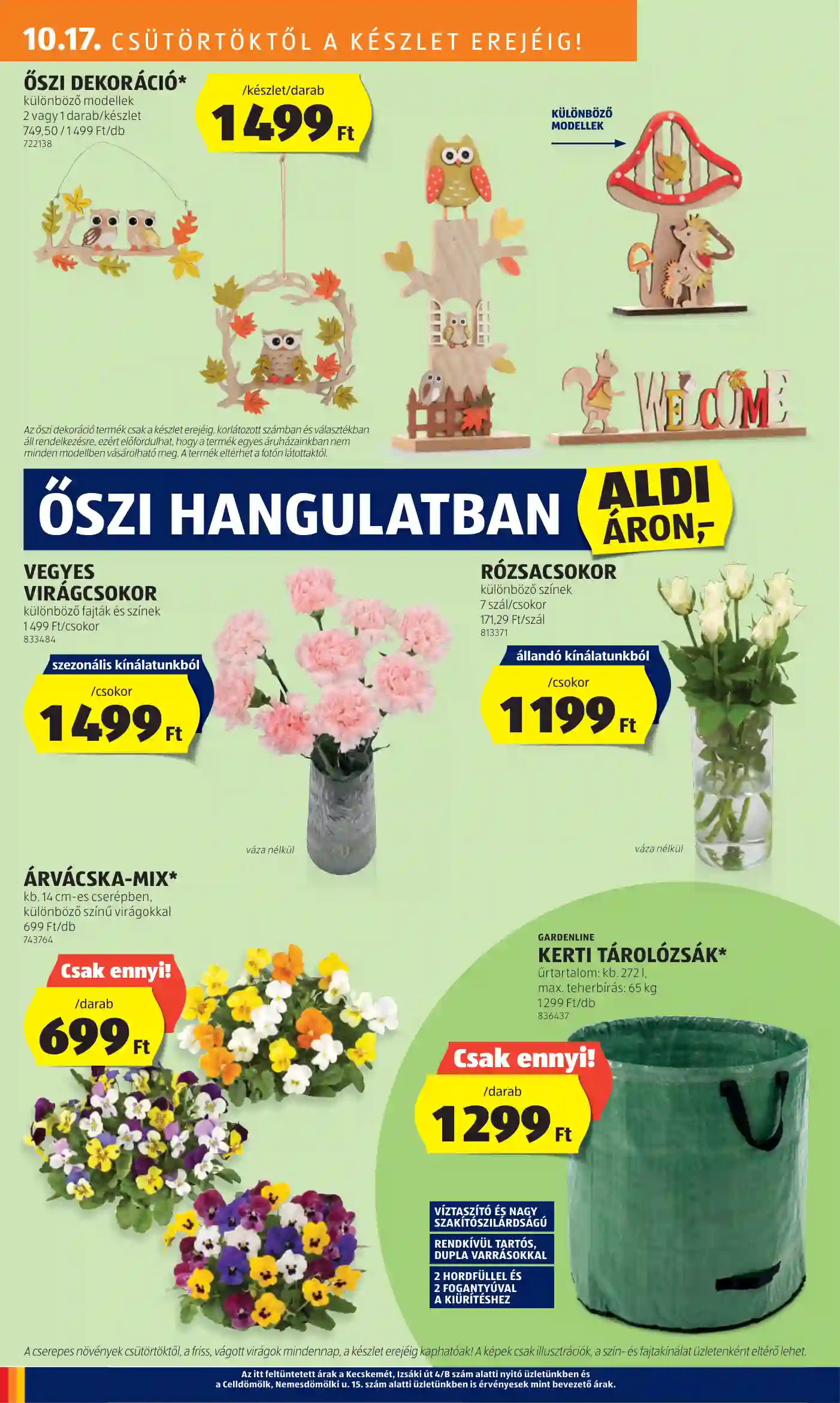 Aldi akciós újság 42. hét (21 oldal)