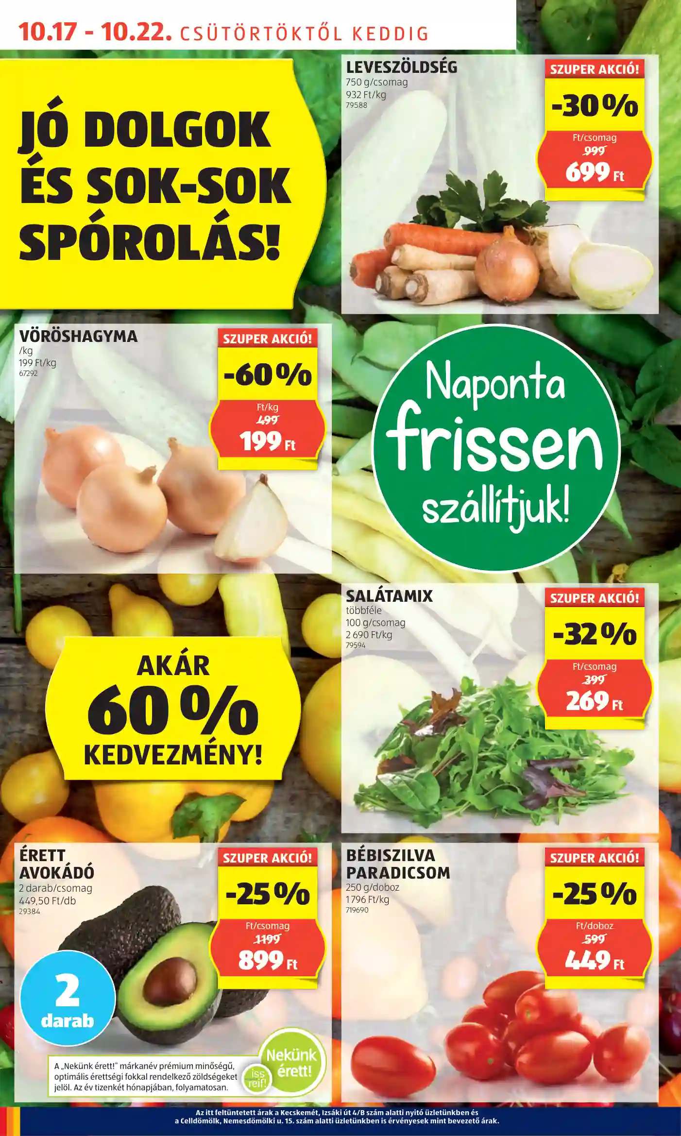 Aldi akciós újság 42. hét (24 oldal)