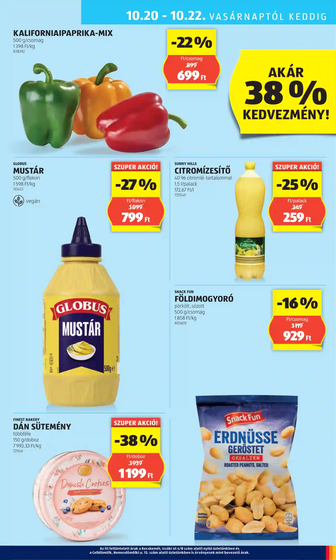 Aldi akciós újság 42. hét (29 oldal)
