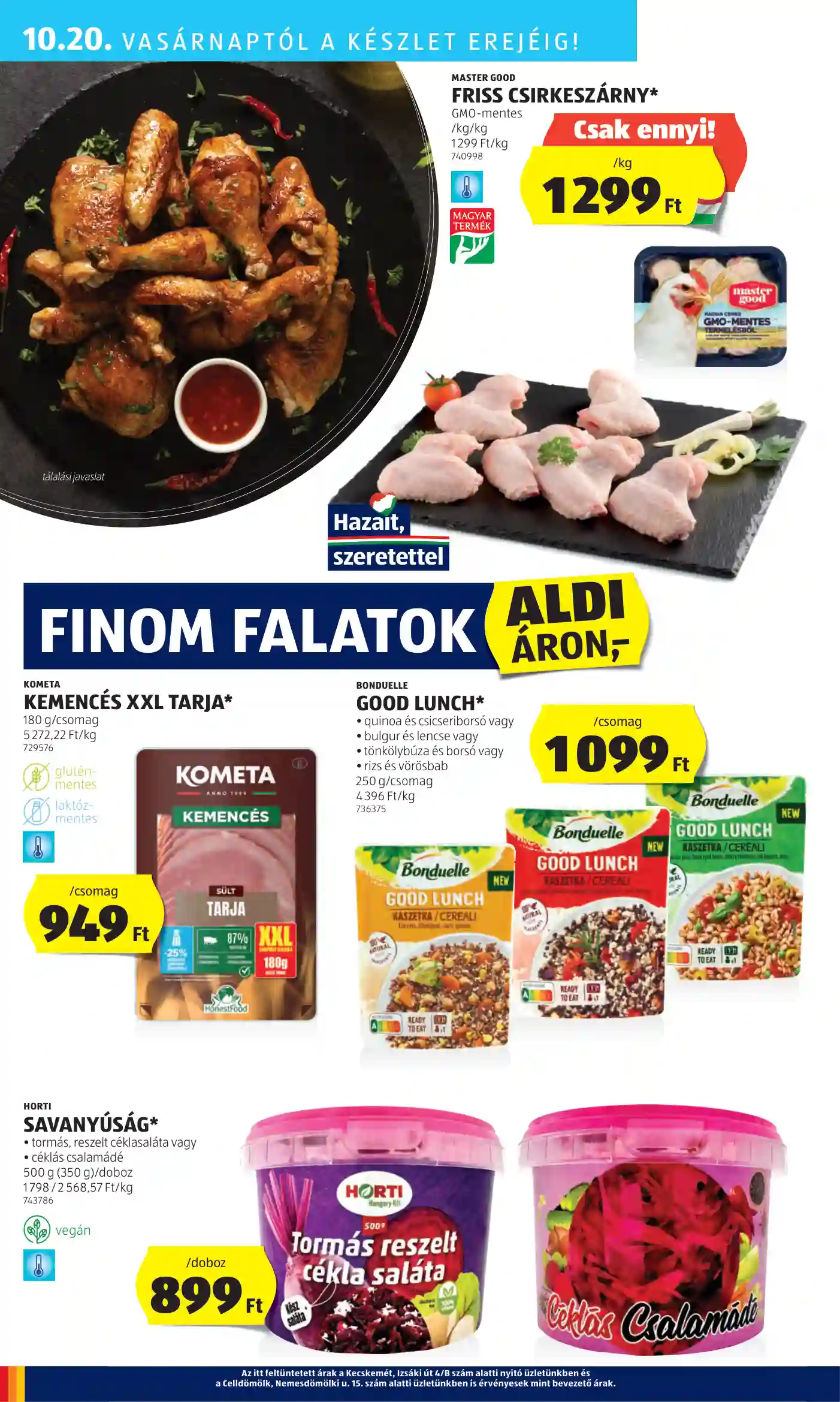 Aldi akciós újság 42. hét (32 oldal)