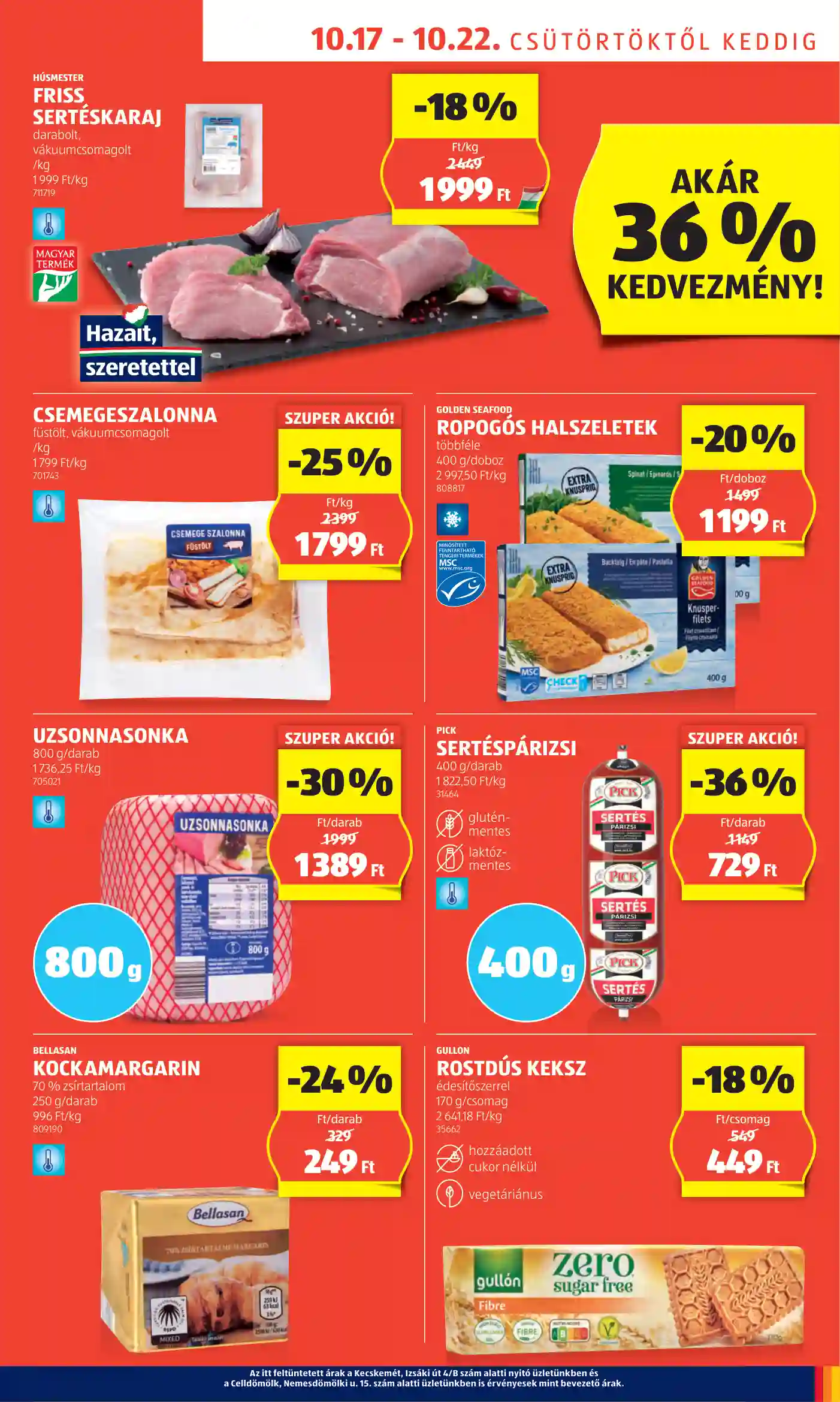Aldi akciós újság 42. hét (35 oldal)