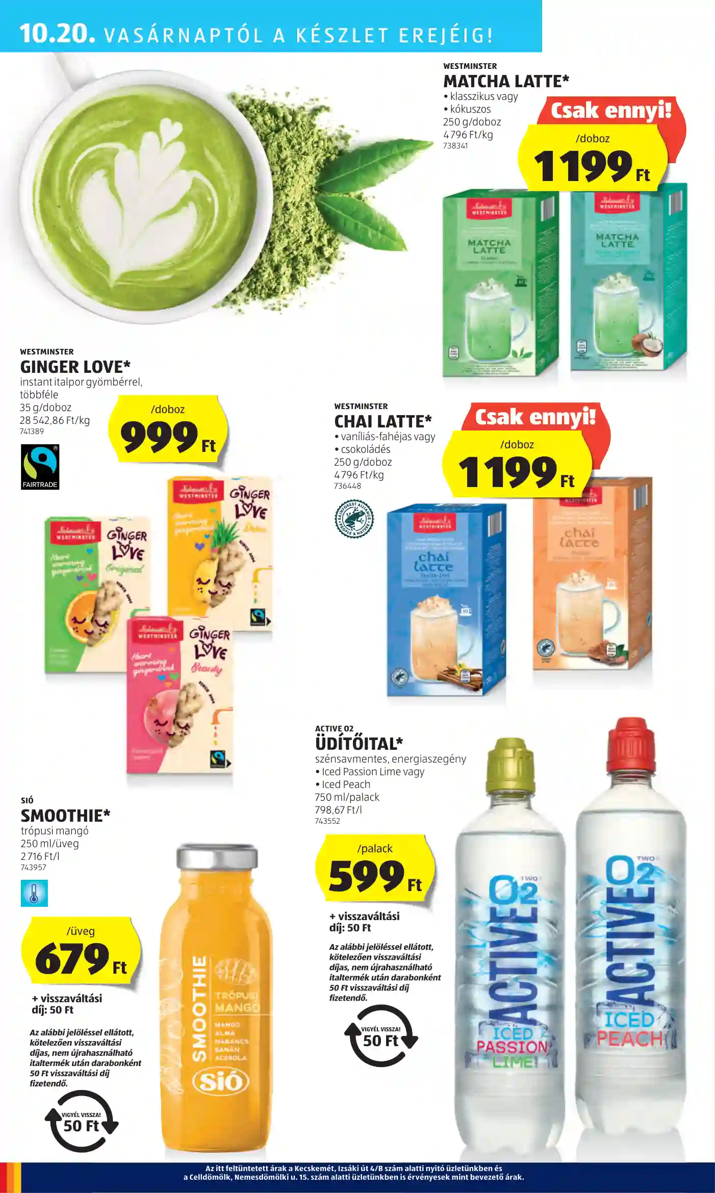 Aldi akciós újság 42. hét (37 oldal)