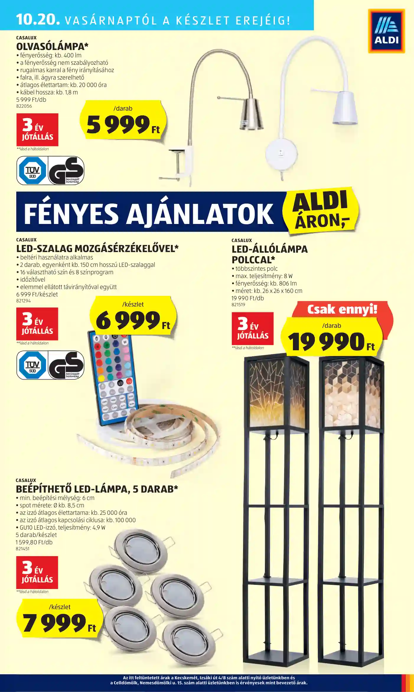 Aldi akciós újság 42. hét (47 oldal)