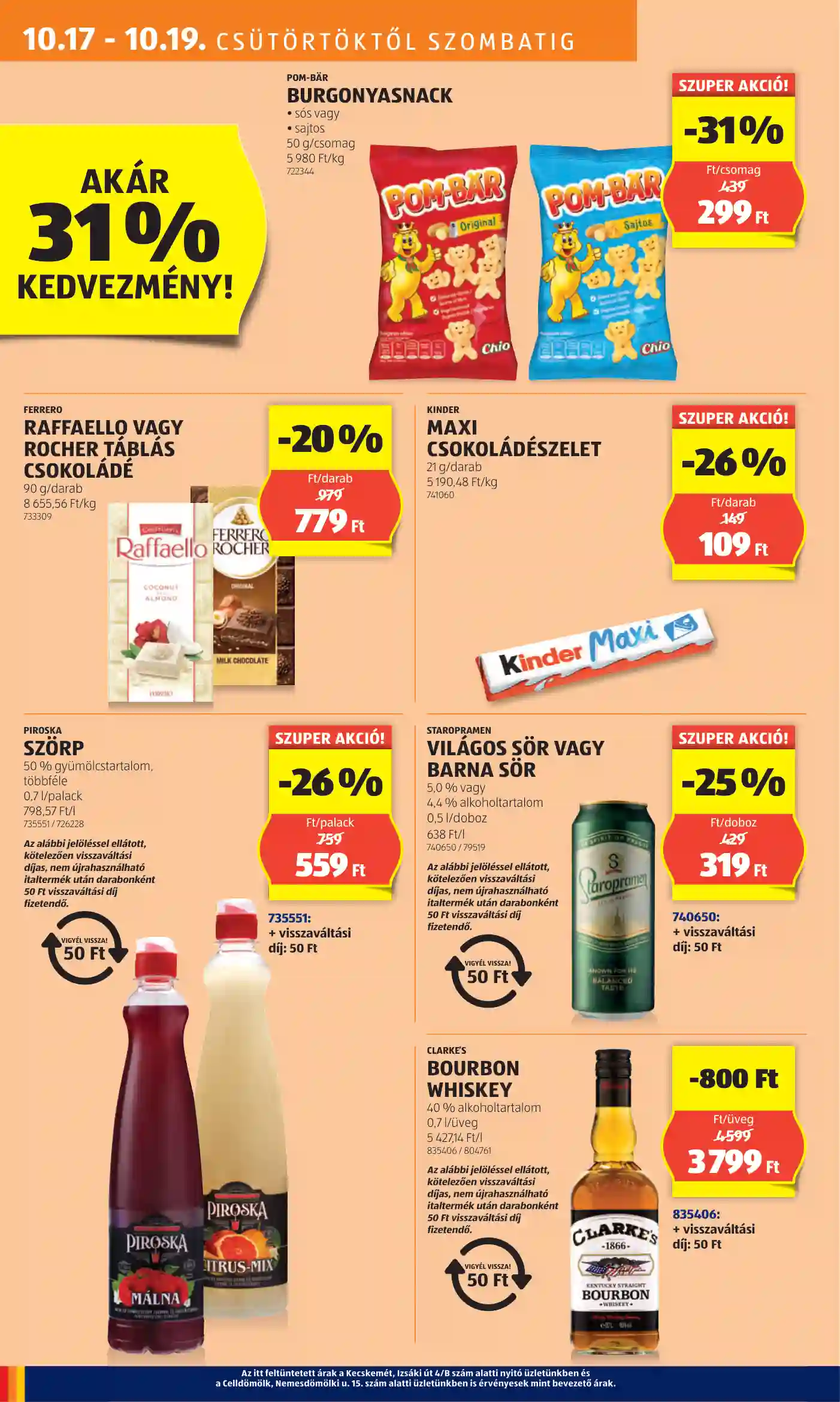 Aldi akciós újság 42. hét (58 oldal)
