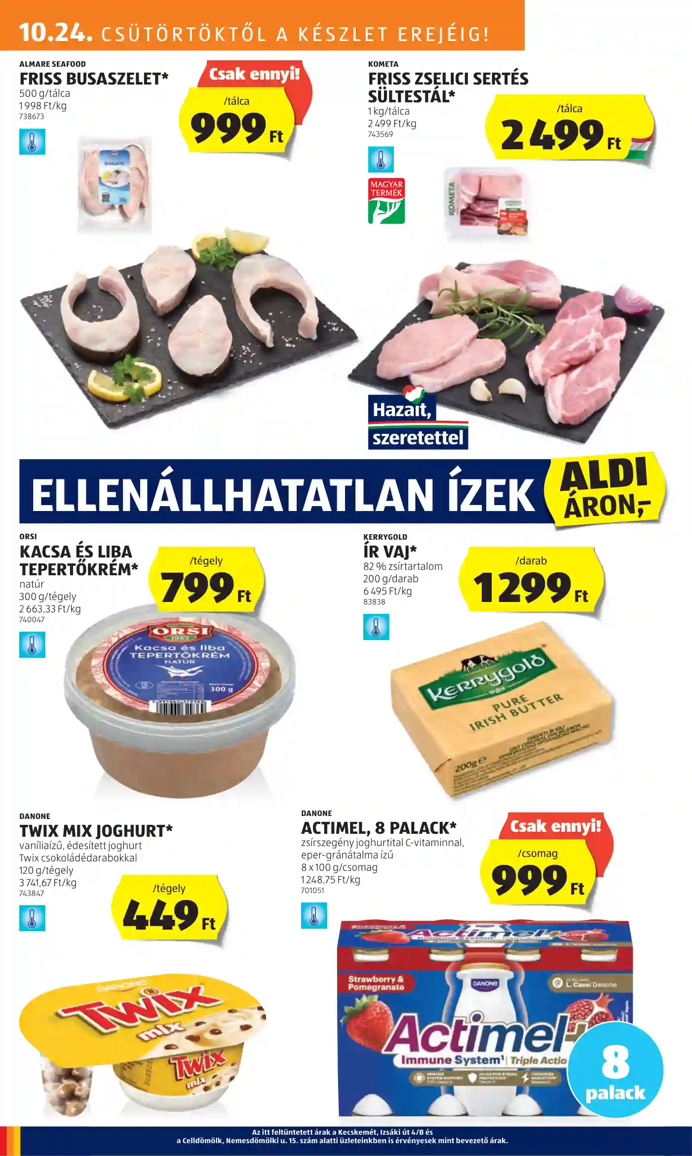 Aldi akciós újság 43. hét (8 oldal)
