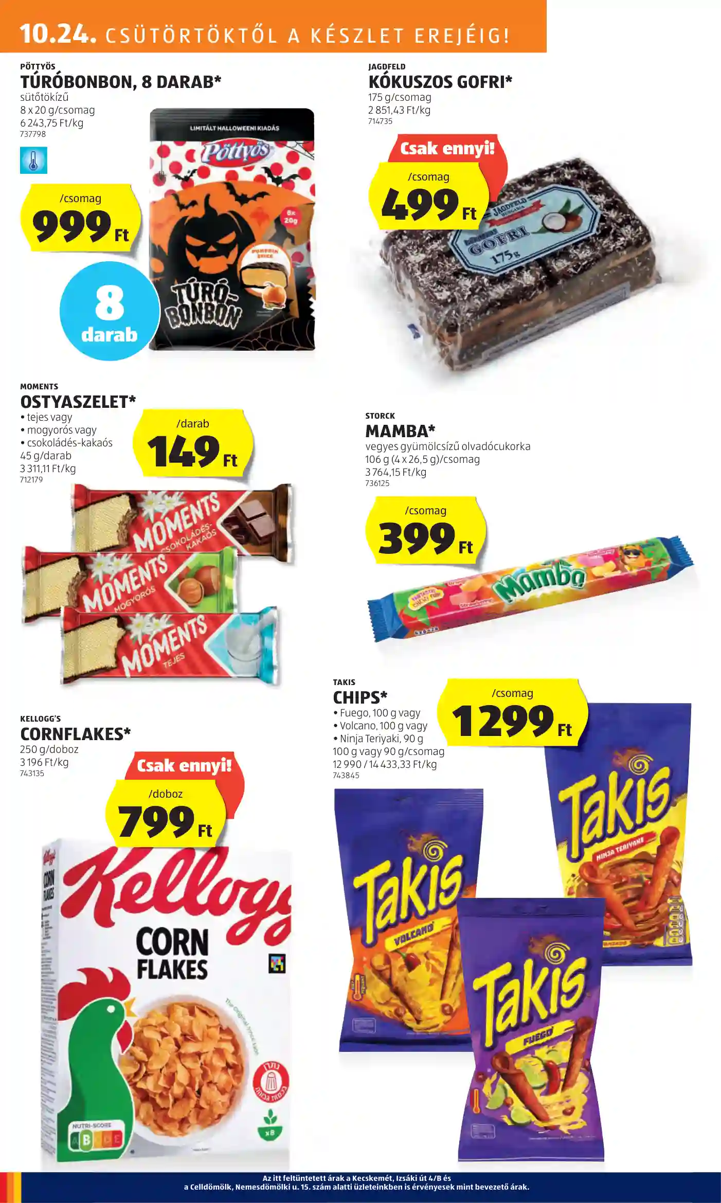 Aldi akciós újság 43. hét (10 oldal)
