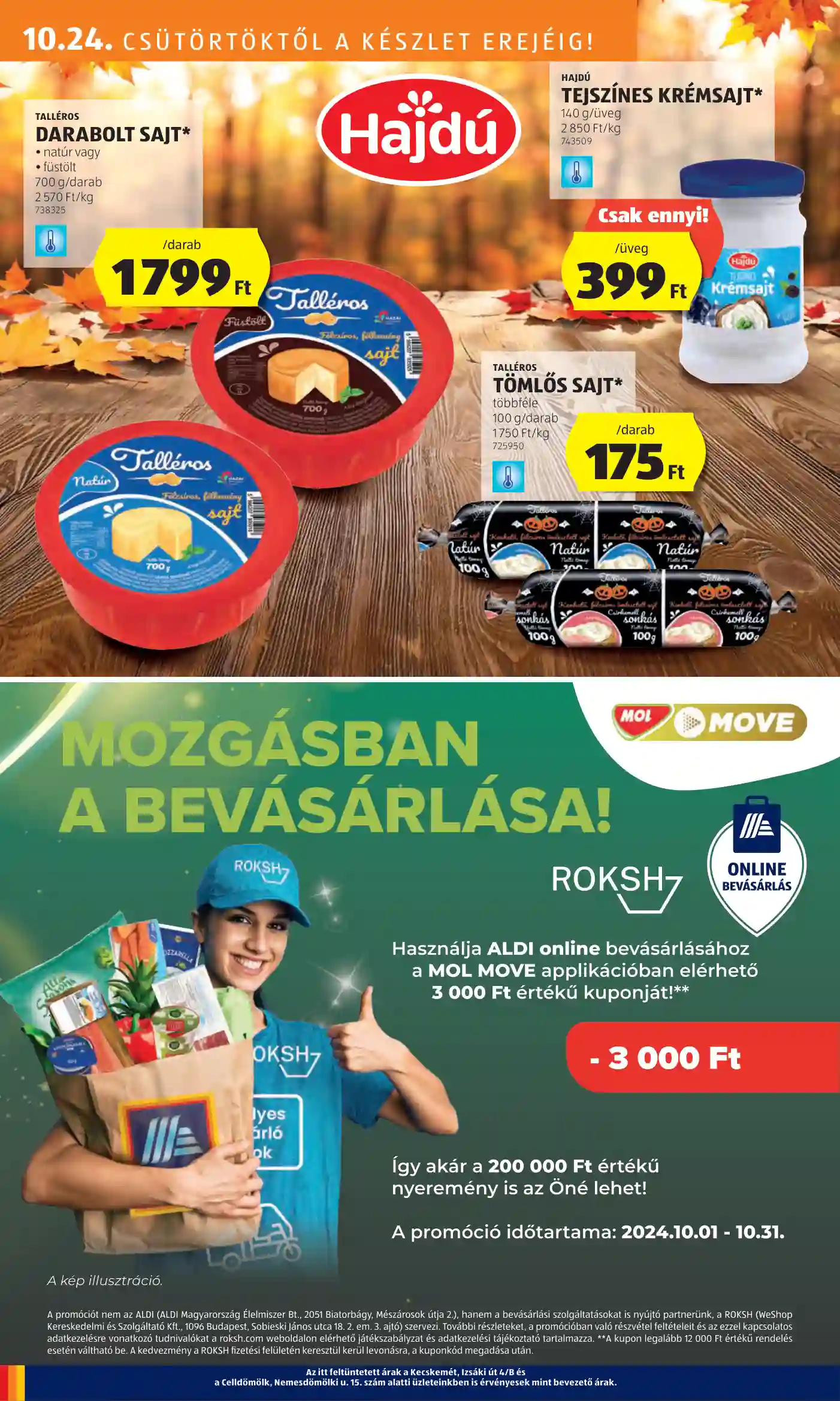 Aldi akciós újság 43. hét (12 oldal)