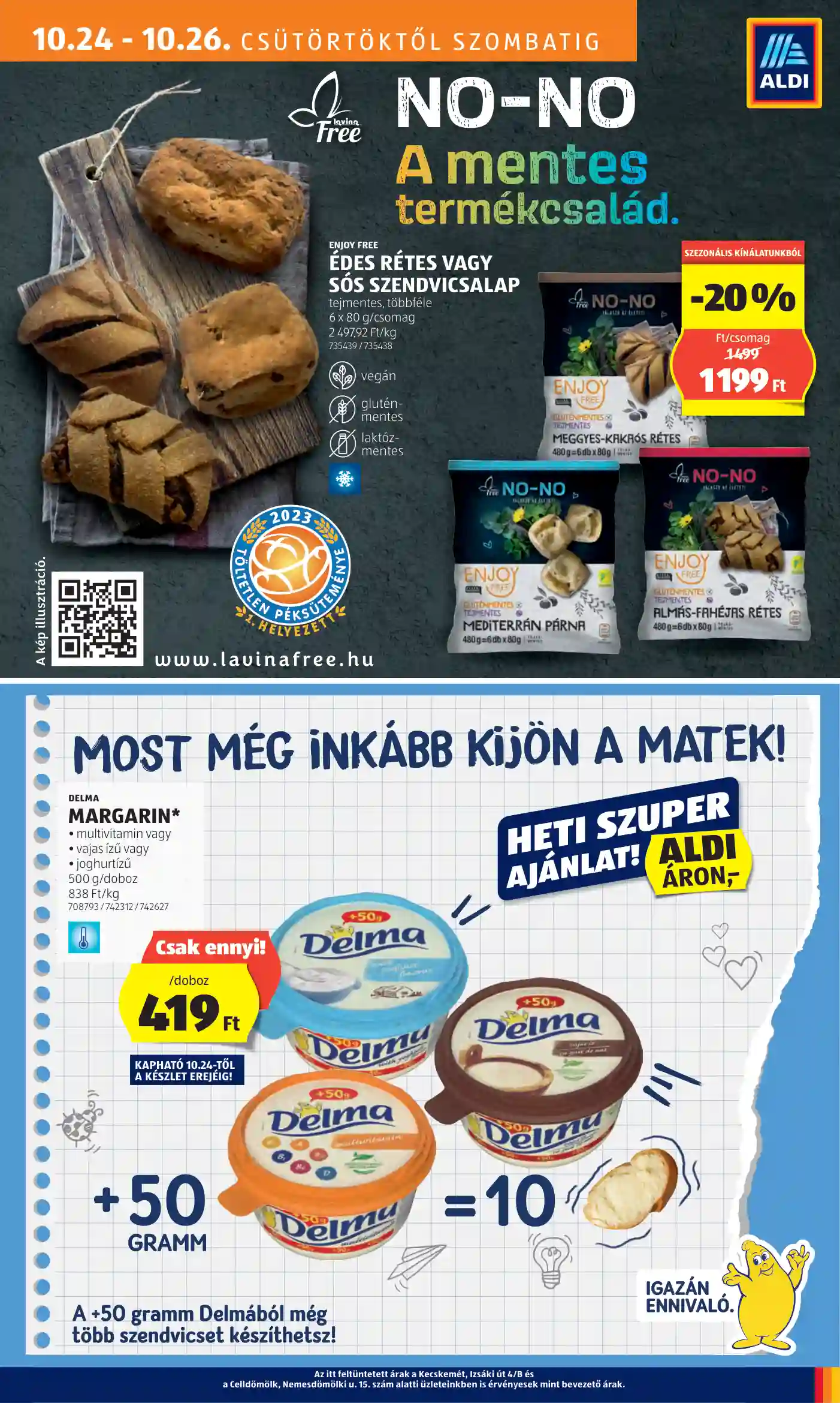 Aldi akciós újság 43. hét (14 oldal)