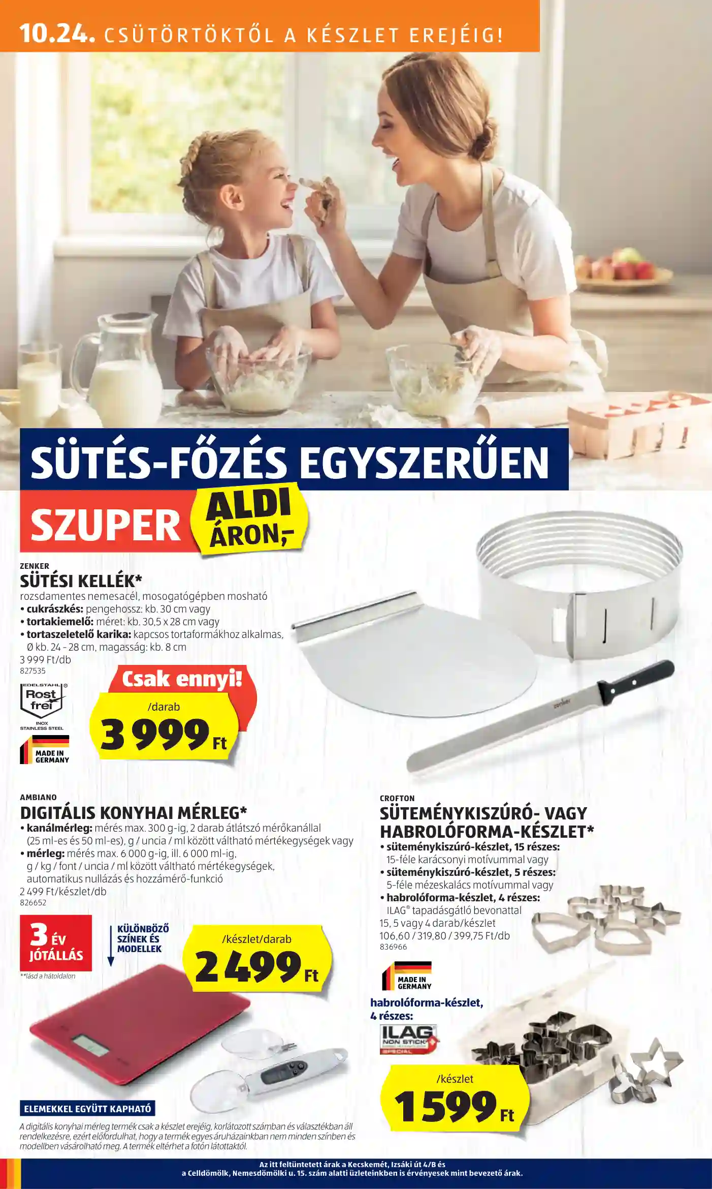 Aldi akciós újság 43. hét (15 oldal)