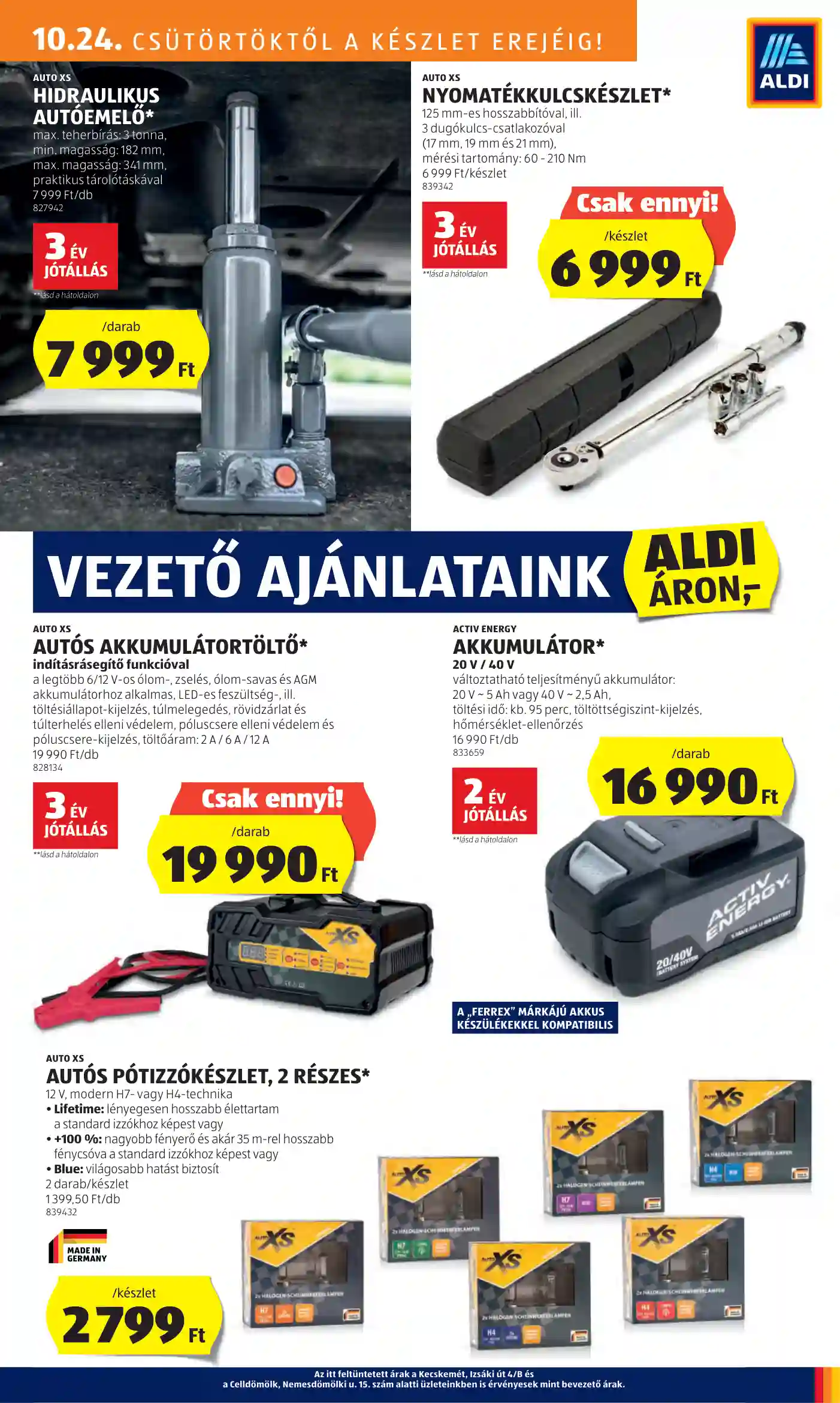 Aldi akciós újság 43. hét (20 oldal)