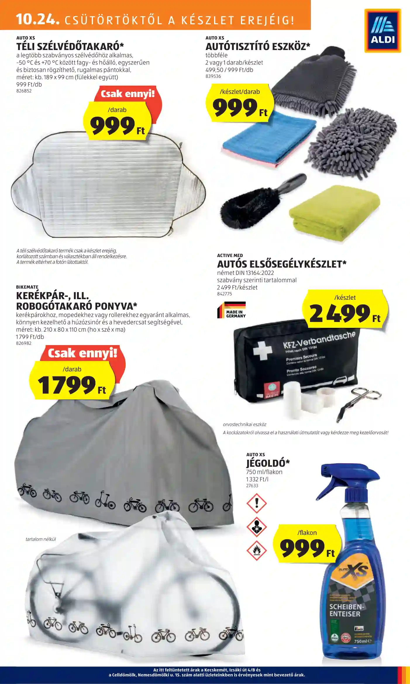 Aldi akciós újság 43. hét (22 oldal)